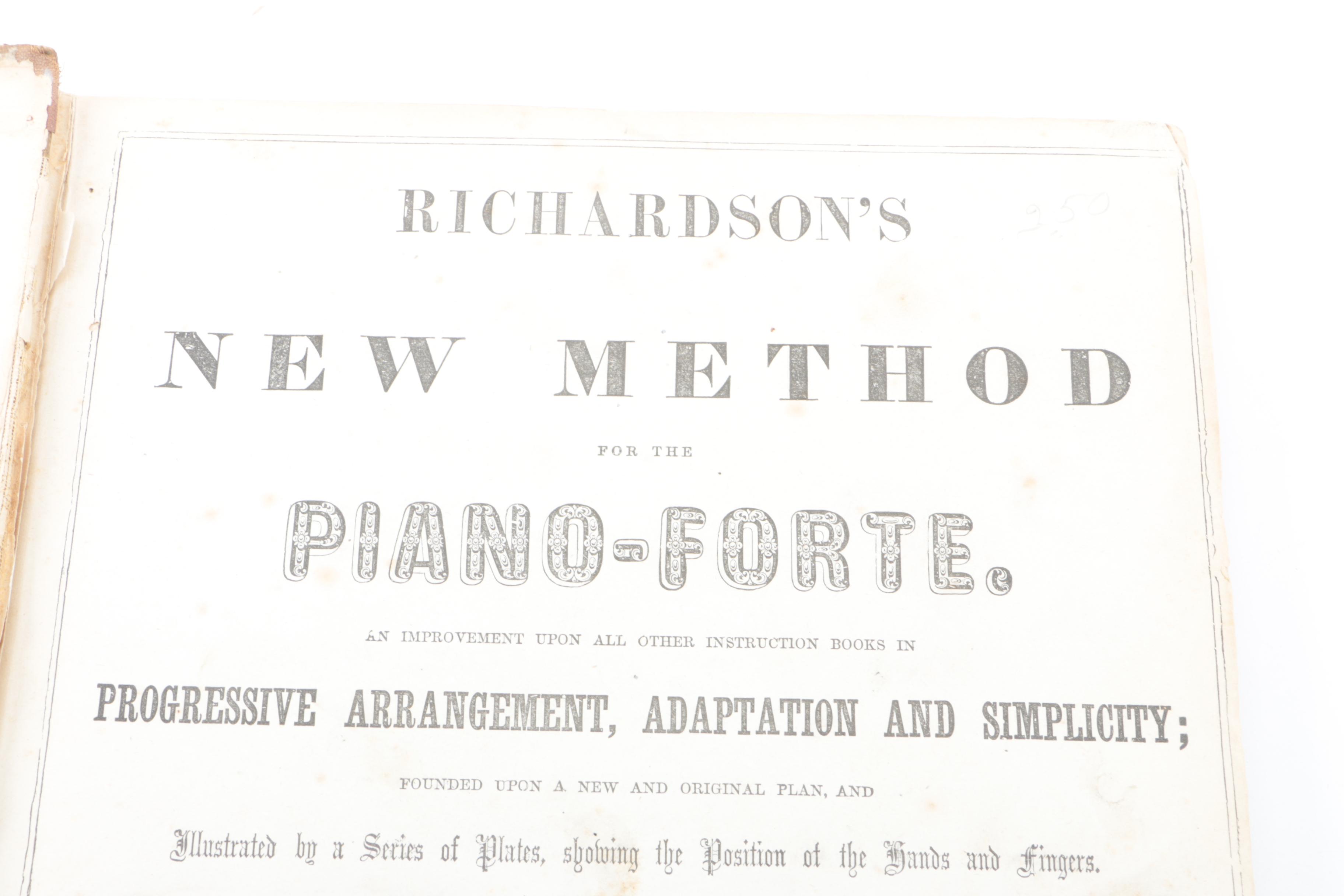 Vintage Classical Sheet Music Books, Including Mendelssohn