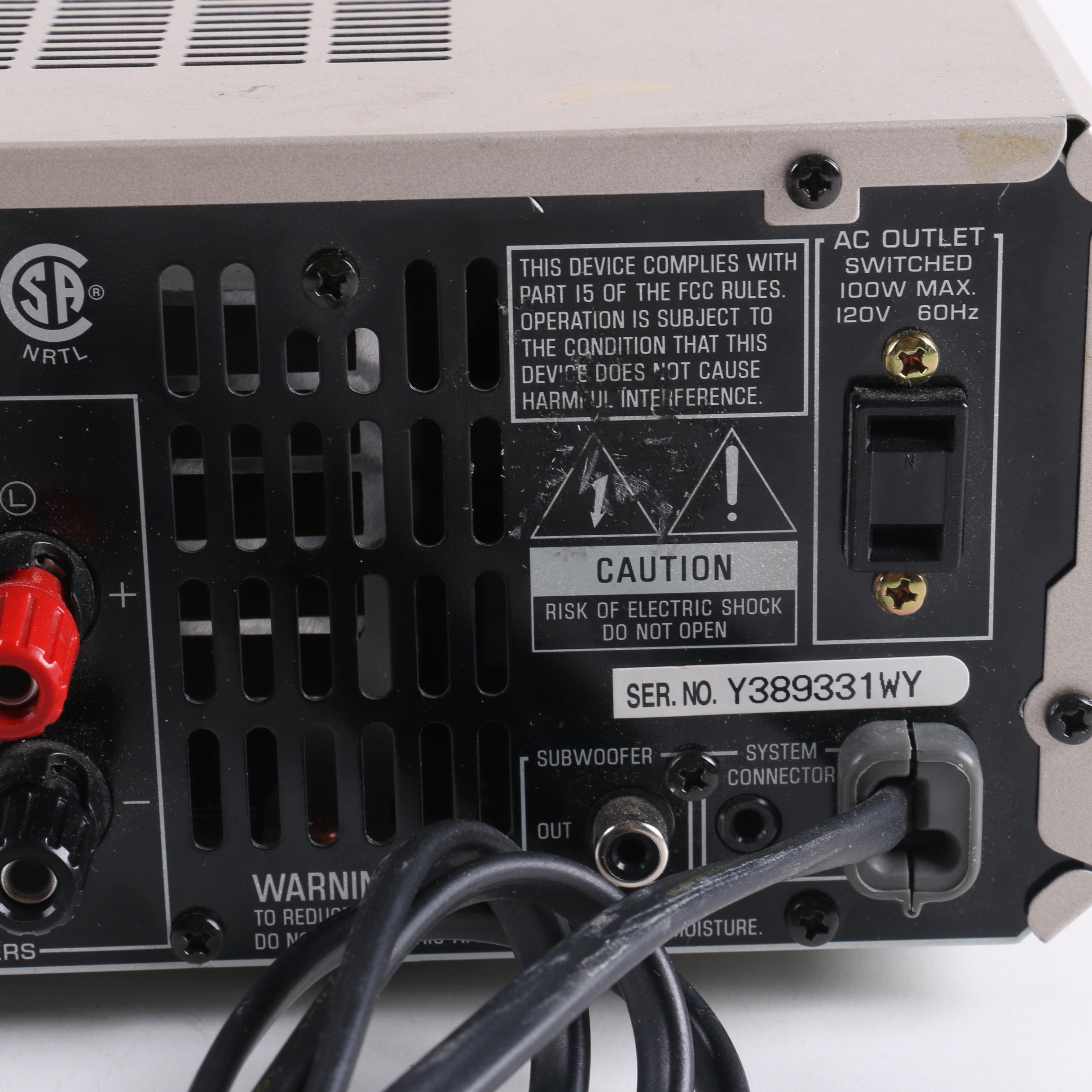 Yamaha RX-E200 Stereo Receiver