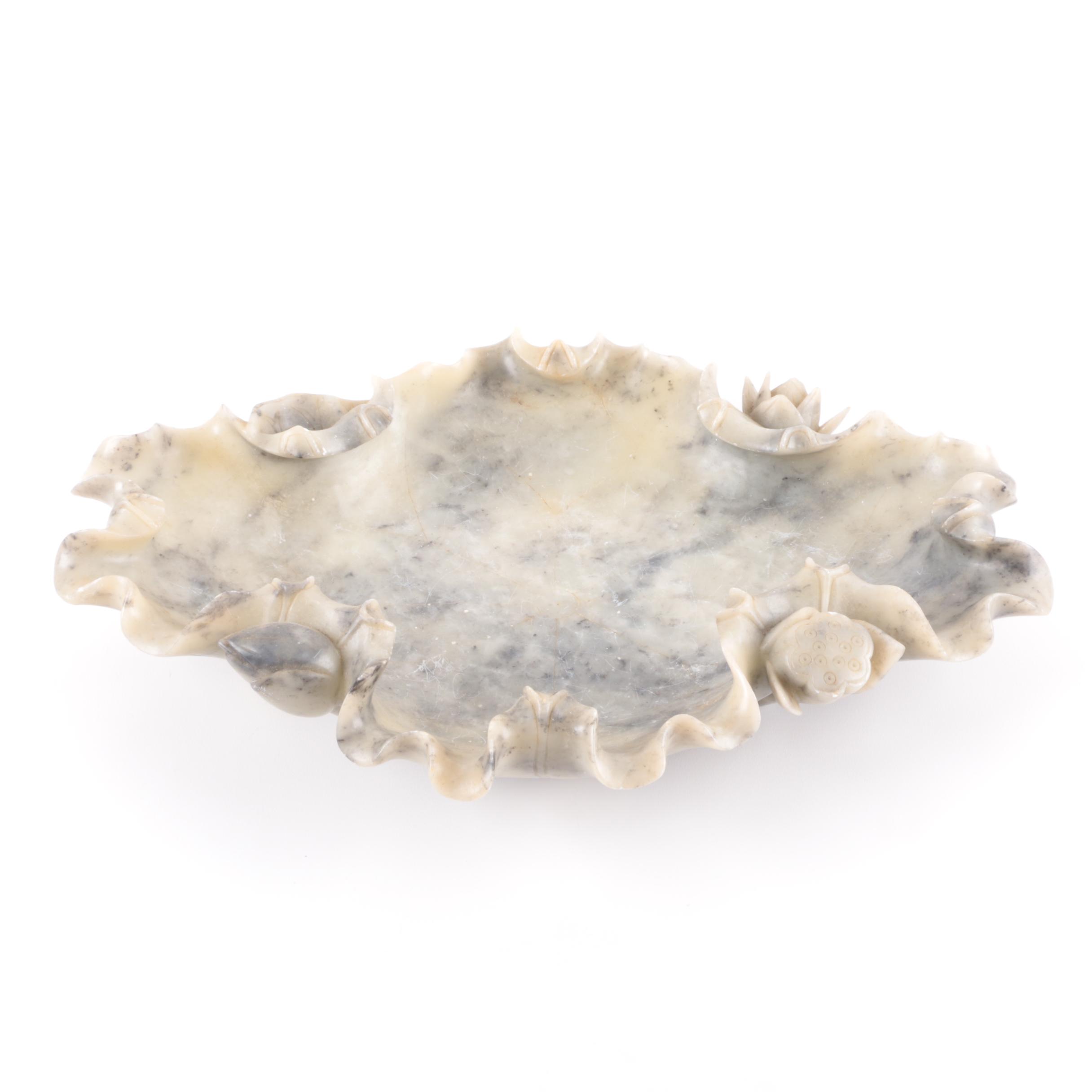 Carved Soapstone Bowl