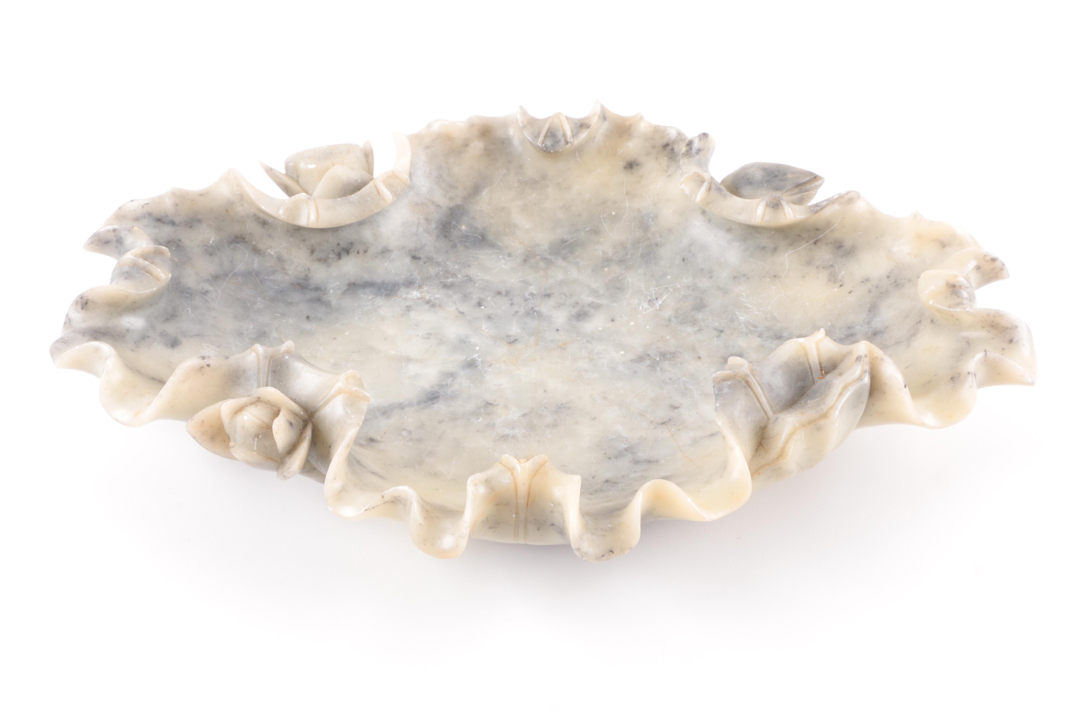 Carved Soapstone Bowl