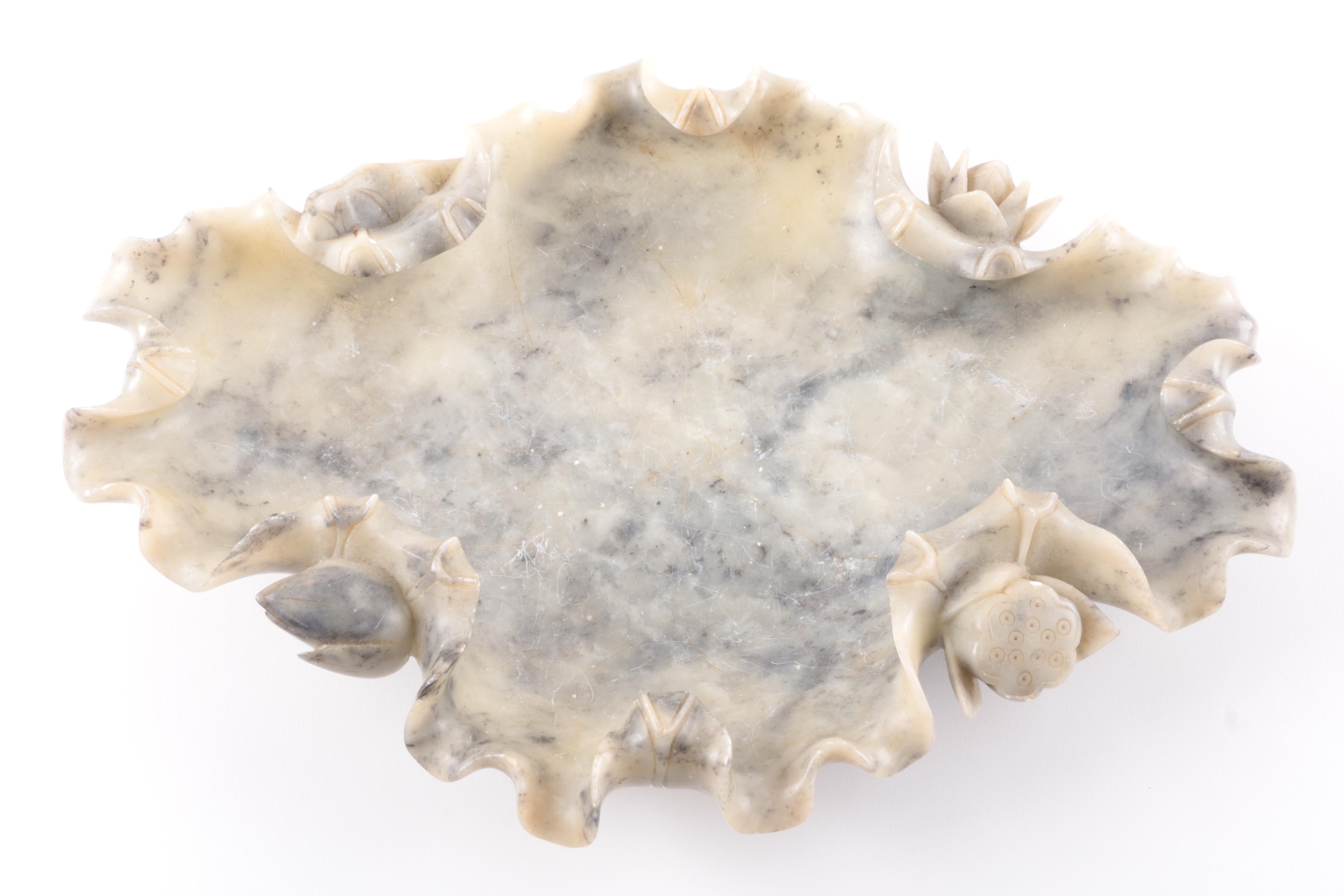 Carved Soapstone Bowl