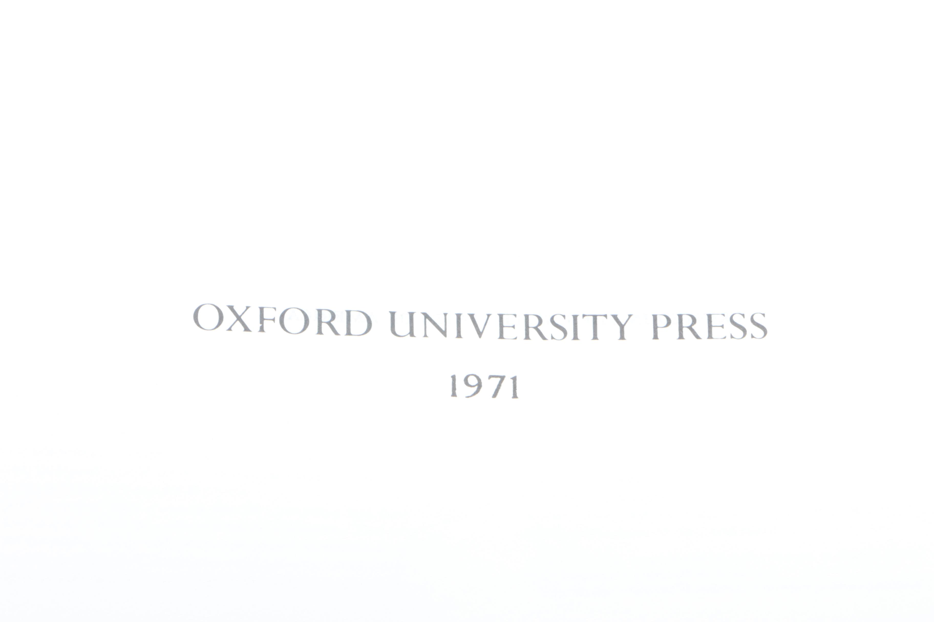 1971 "Compact Edition of the Oxford English Dictionary" Box Set with Magnifier