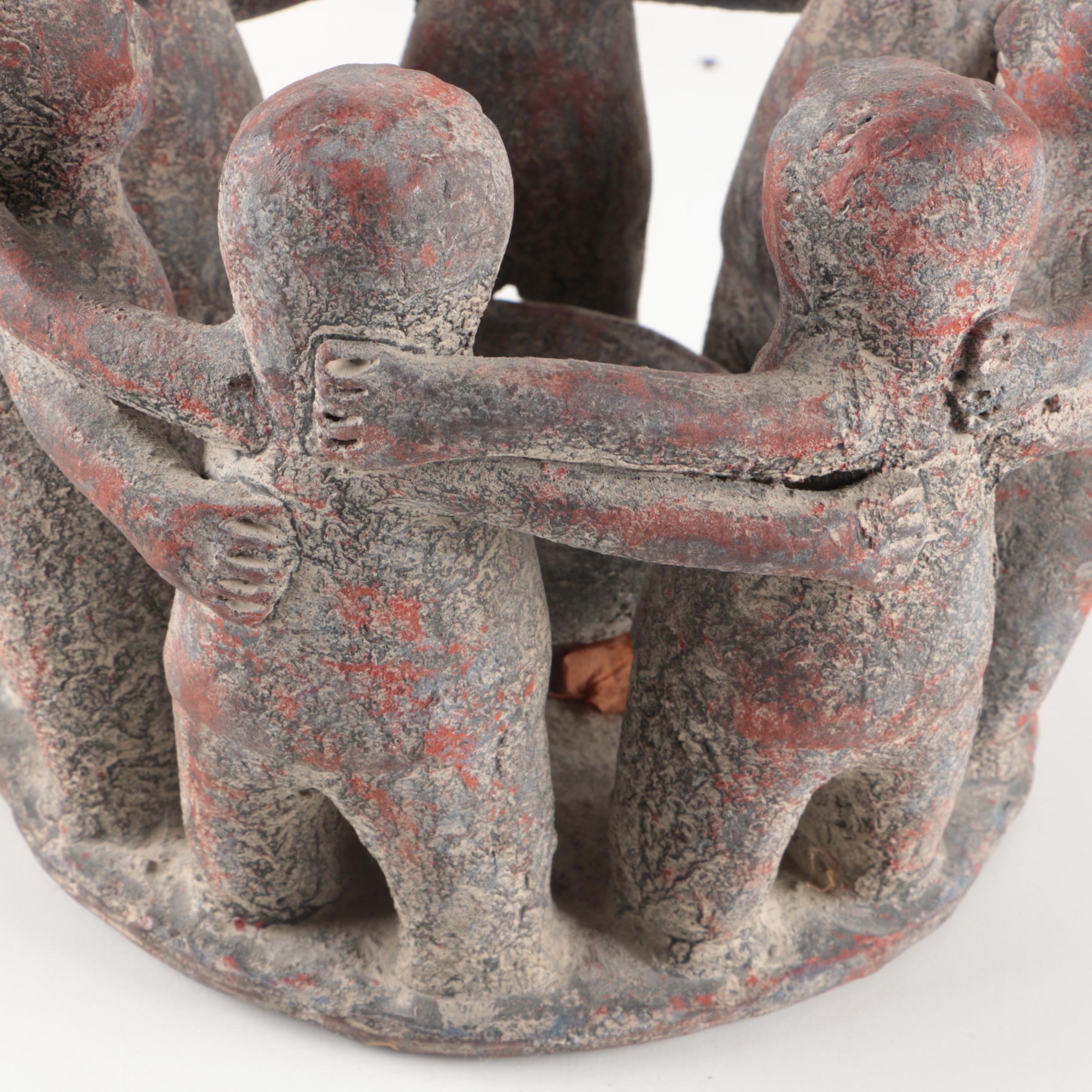 Circle of Friends Sculpture Candleholder