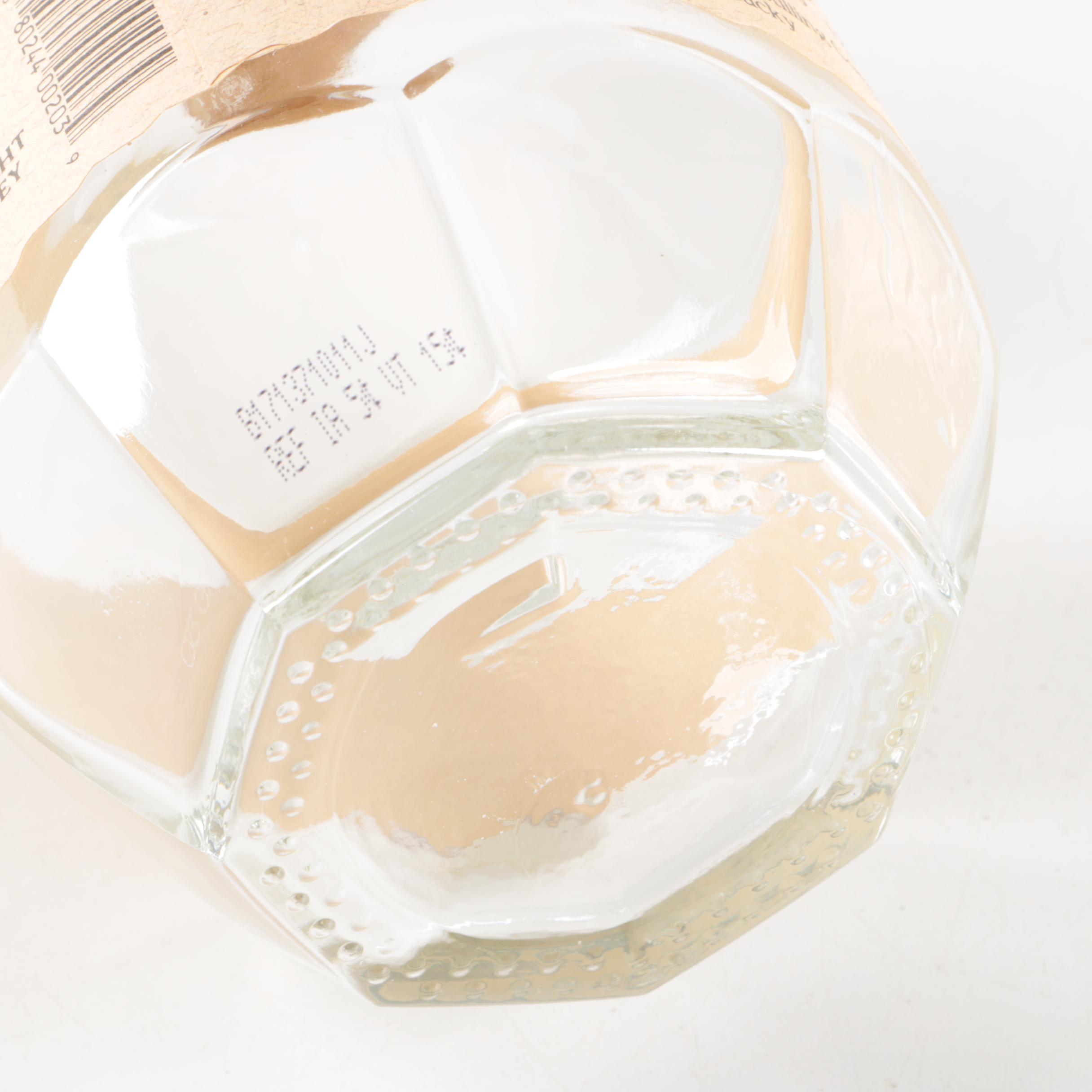 Blanton's Glass Bourbon Bottles