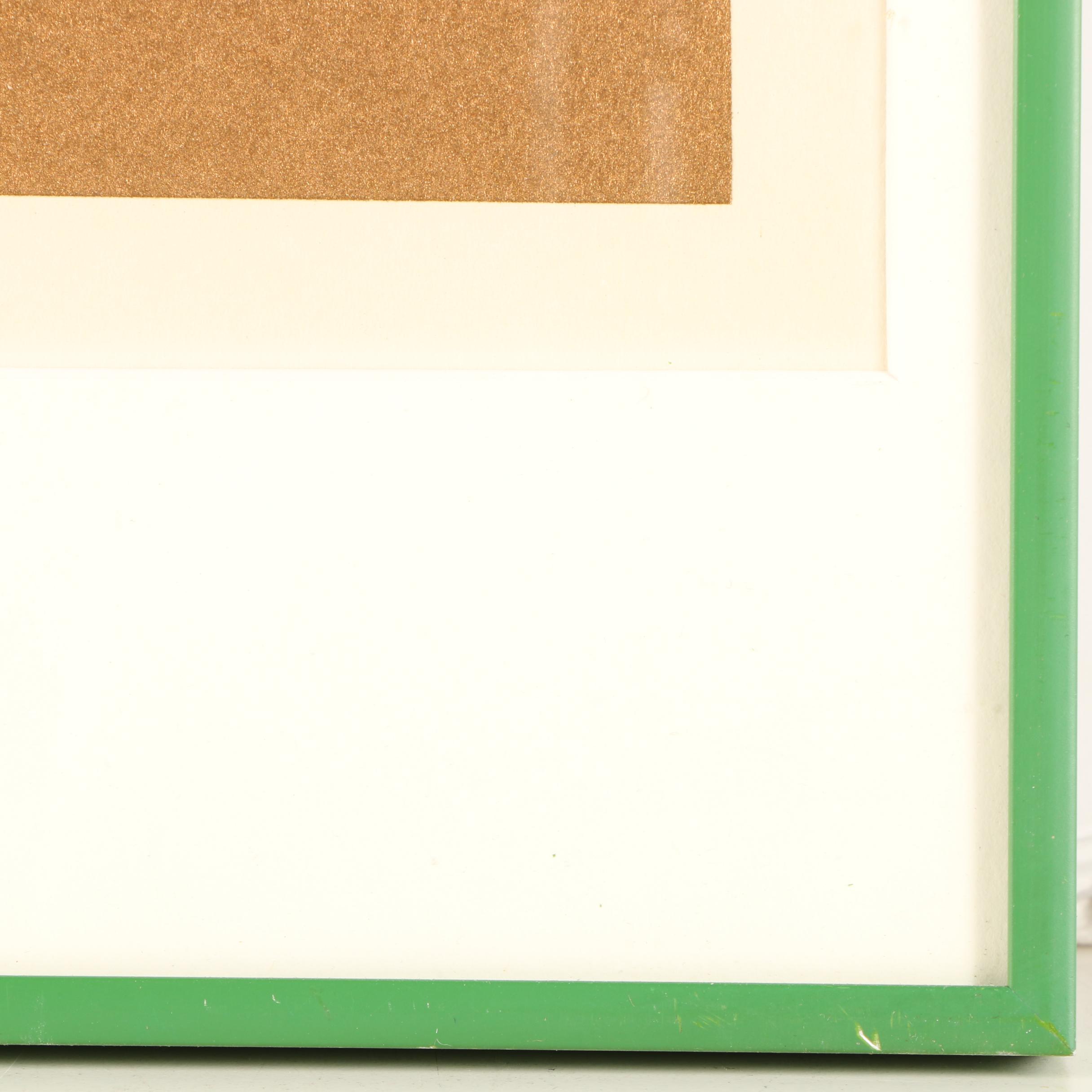 Carl Regehr Serigraph Promotional Poster for "Madama Butterfly"