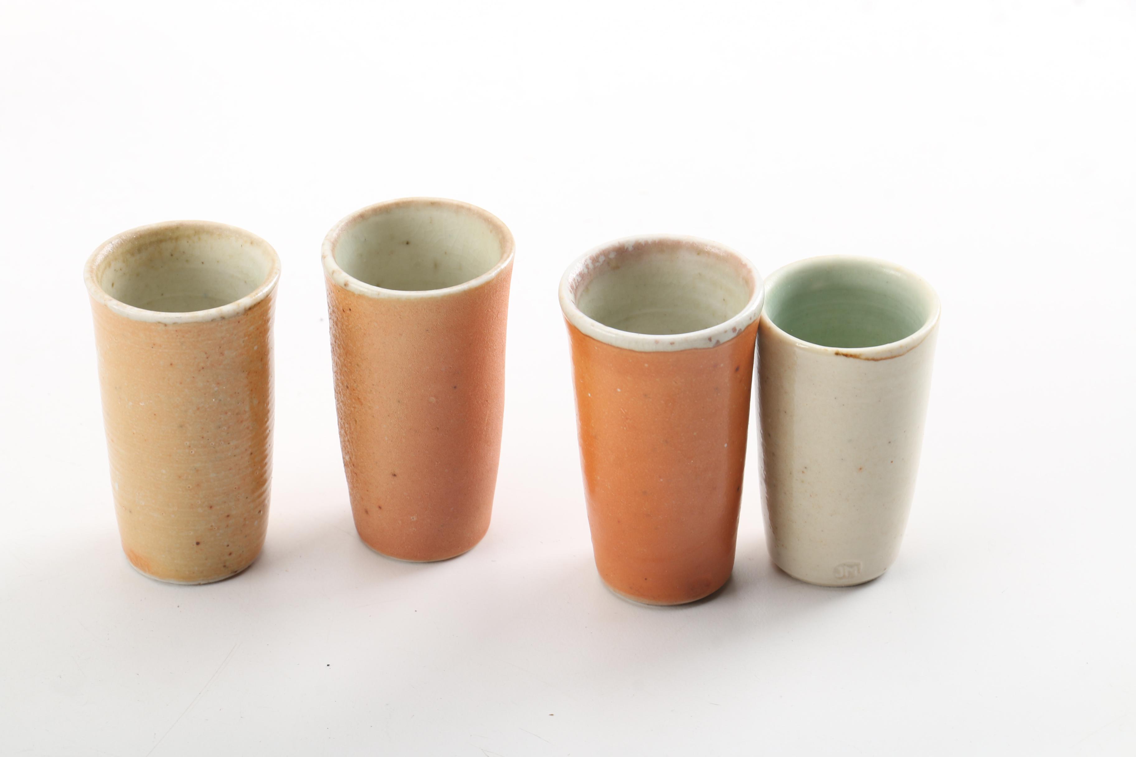 Vintage Ceramic Cups and Candle Holders