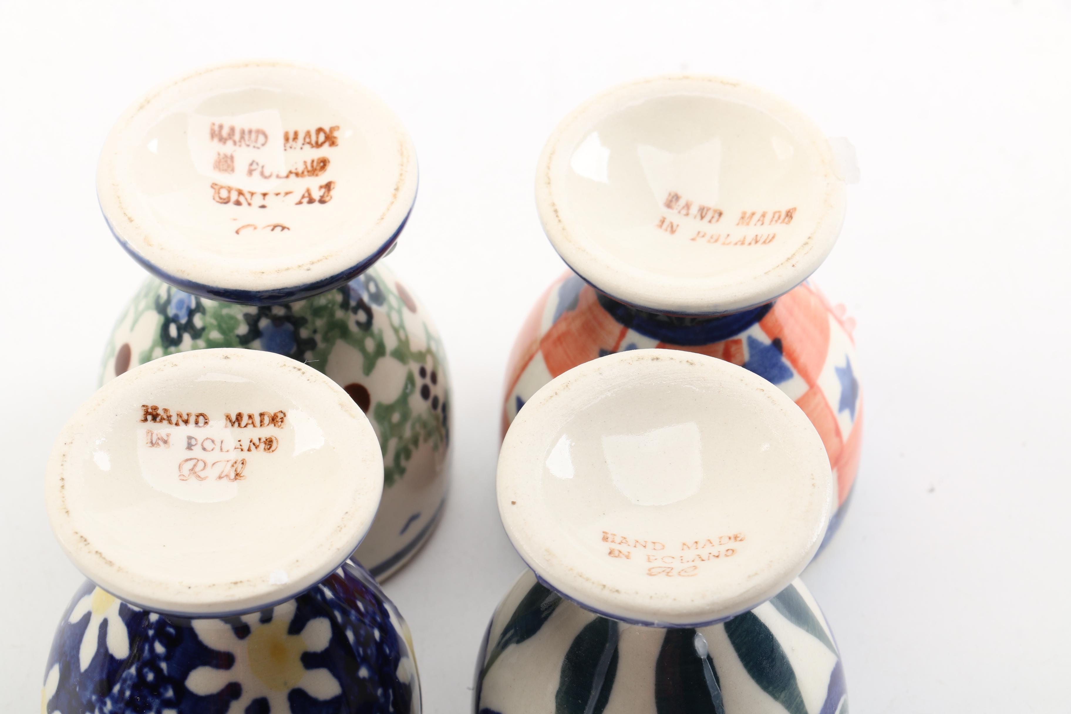 Vintage Ceramic Cups and Candle Holders