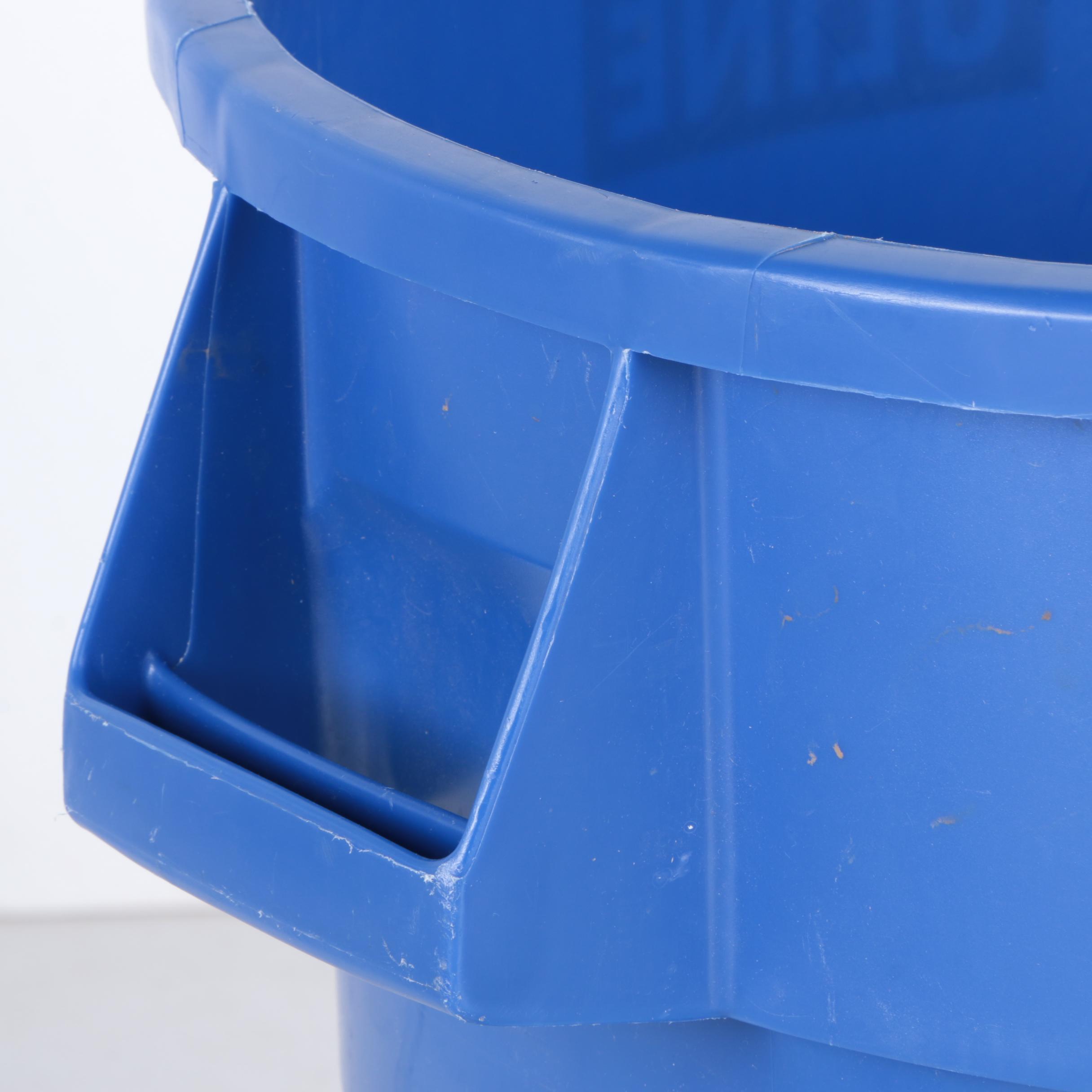 ULINE Waste Containers with Lavex Dolly