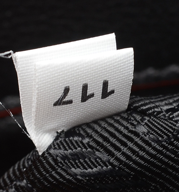 Prada Glace Twin Pocket Leather Handbag