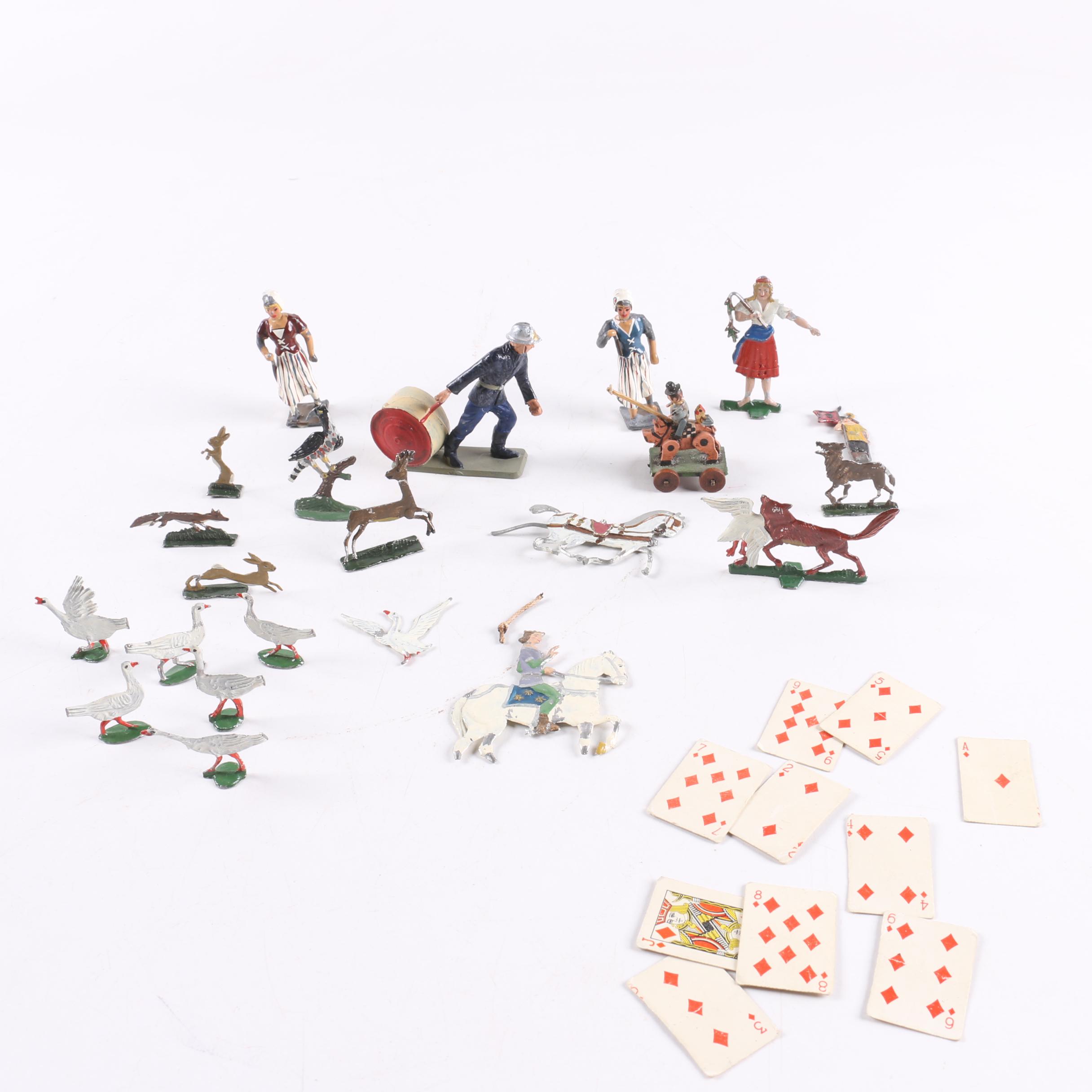 Variety of Metal Figurines
