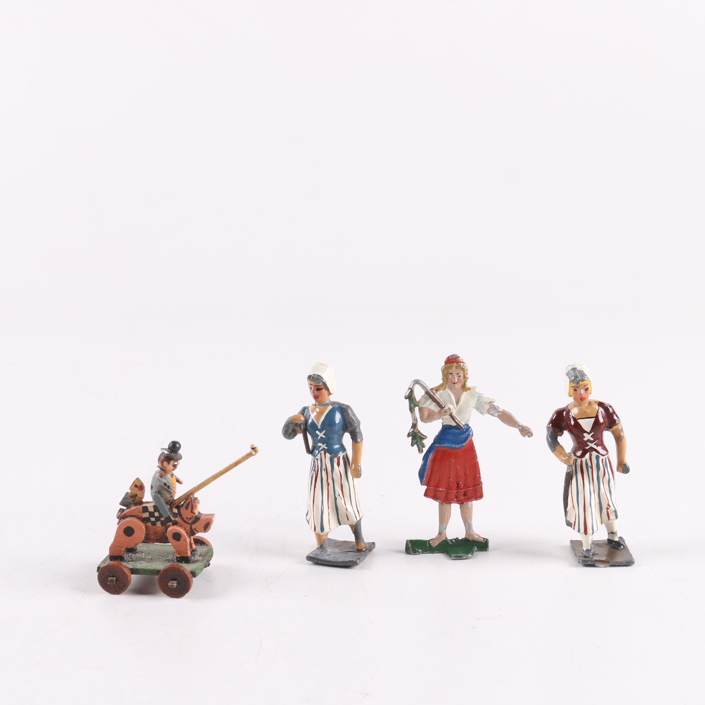 Variety of Metal Figurines