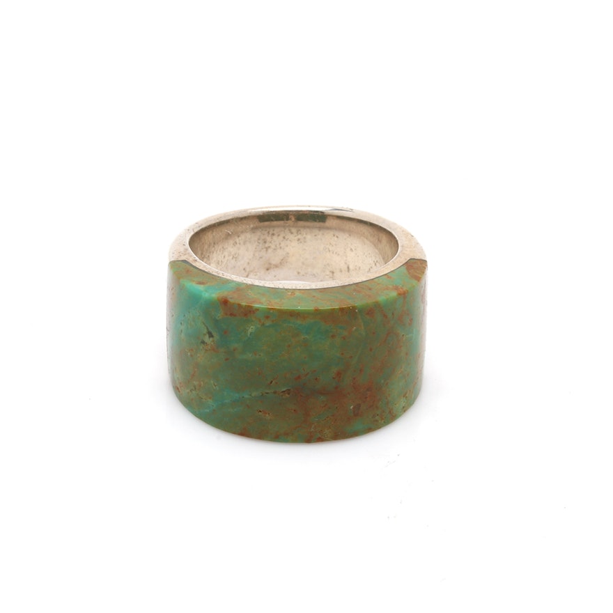 Barse Sterling Silver Turquoise Ring