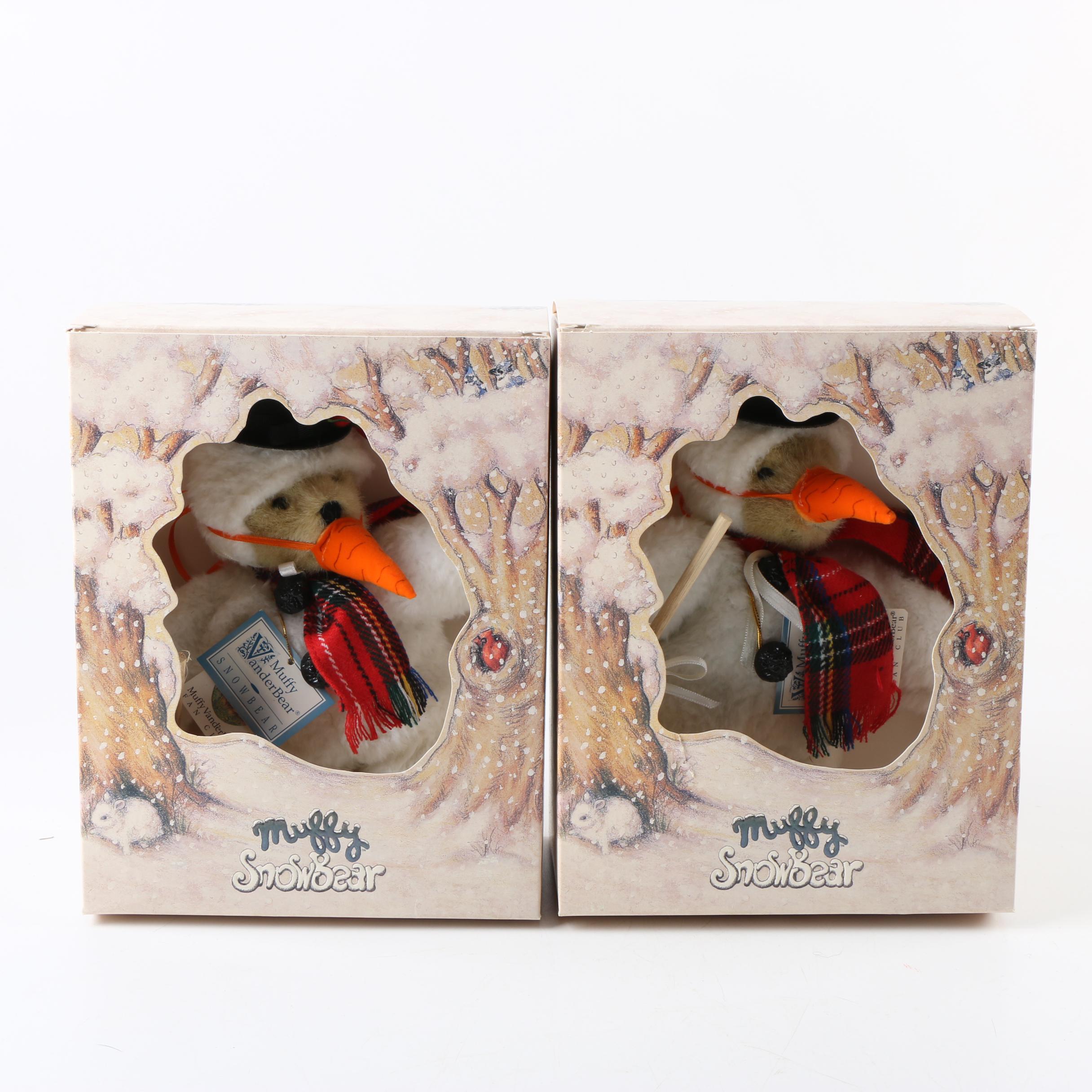 North American Bear Co. "Muffy VanderBear" Christmas Teddies