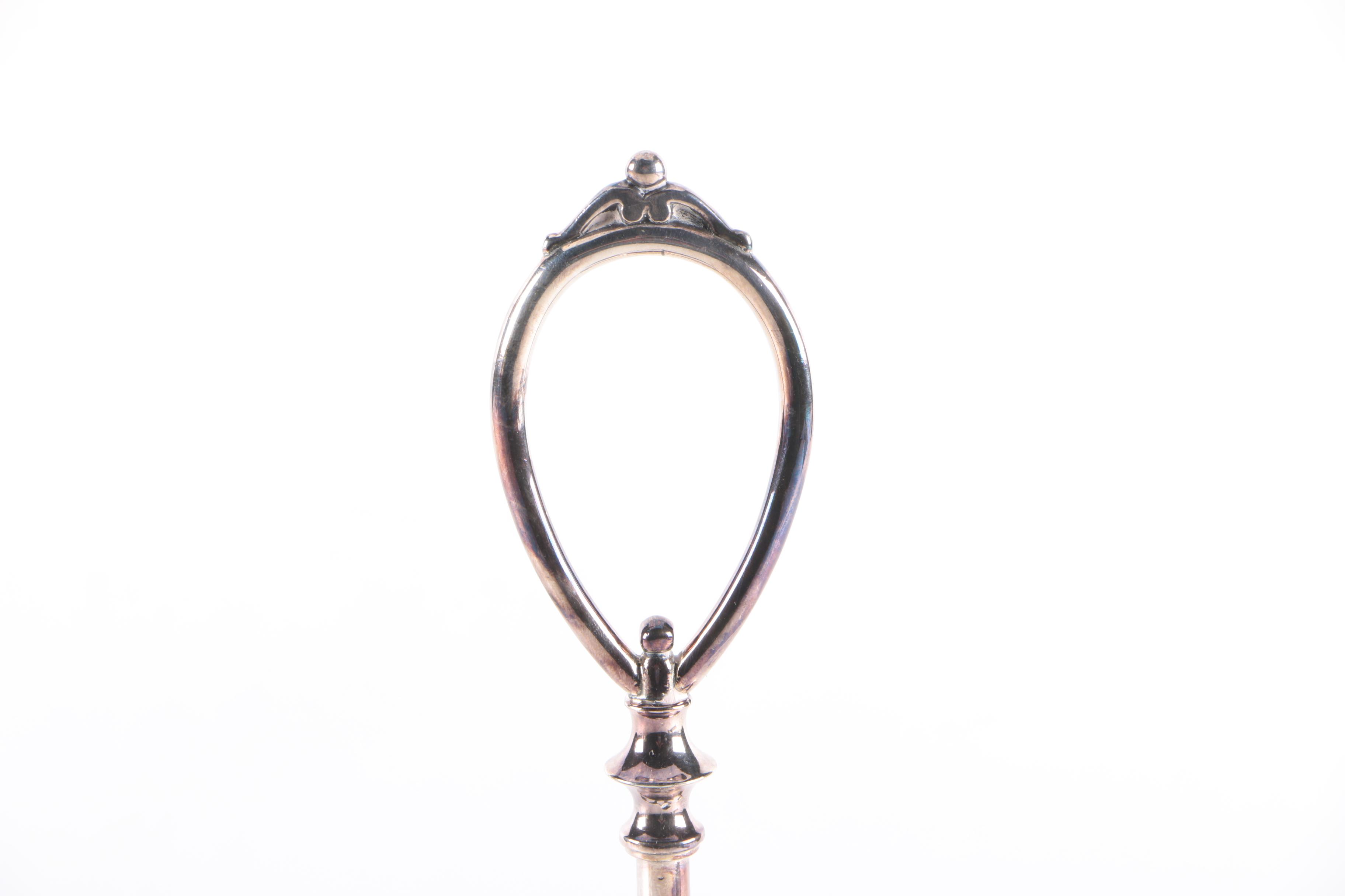 Silver Plate and Glass Cruet Set