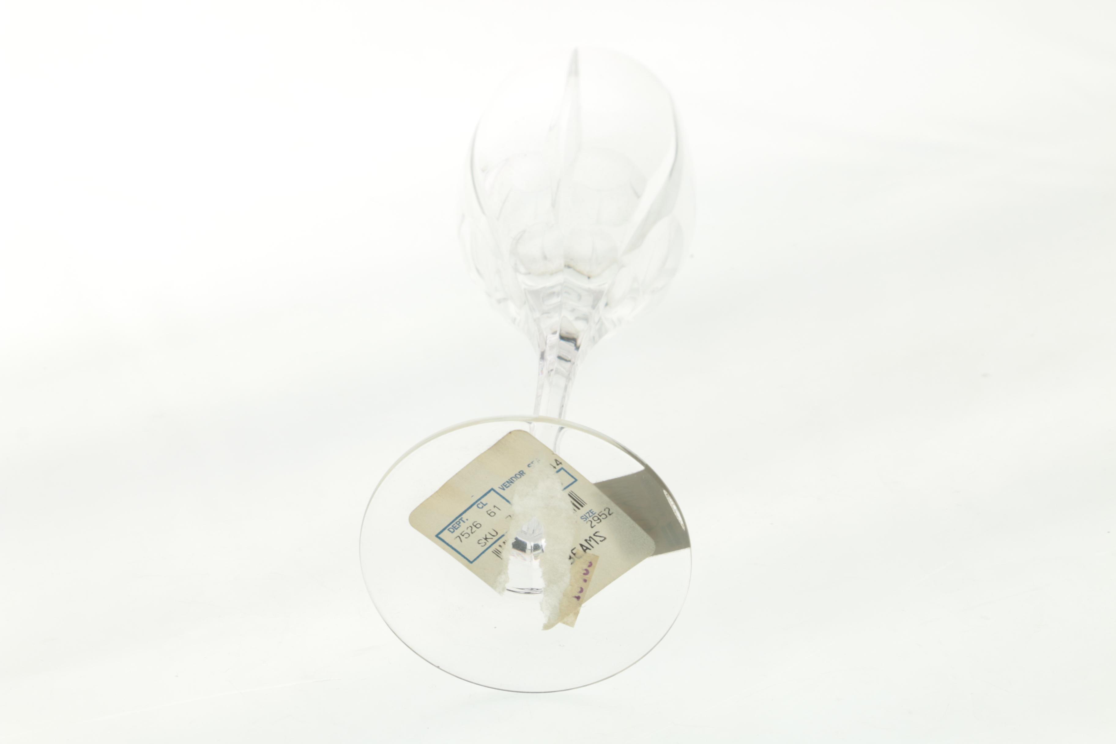 Mikasa Crystal White Wine Glasses