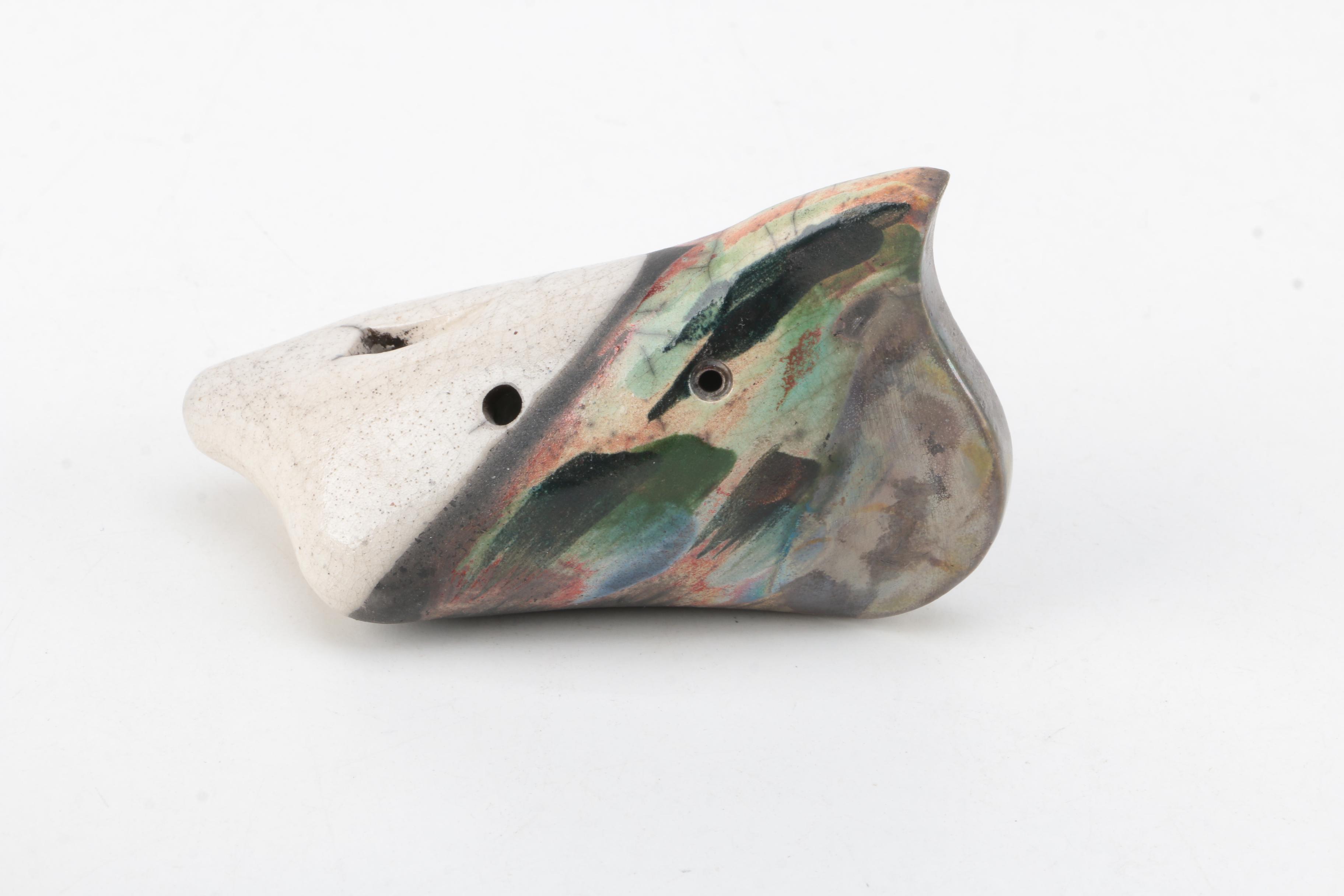 Wood and Ceramic Animal Figurines