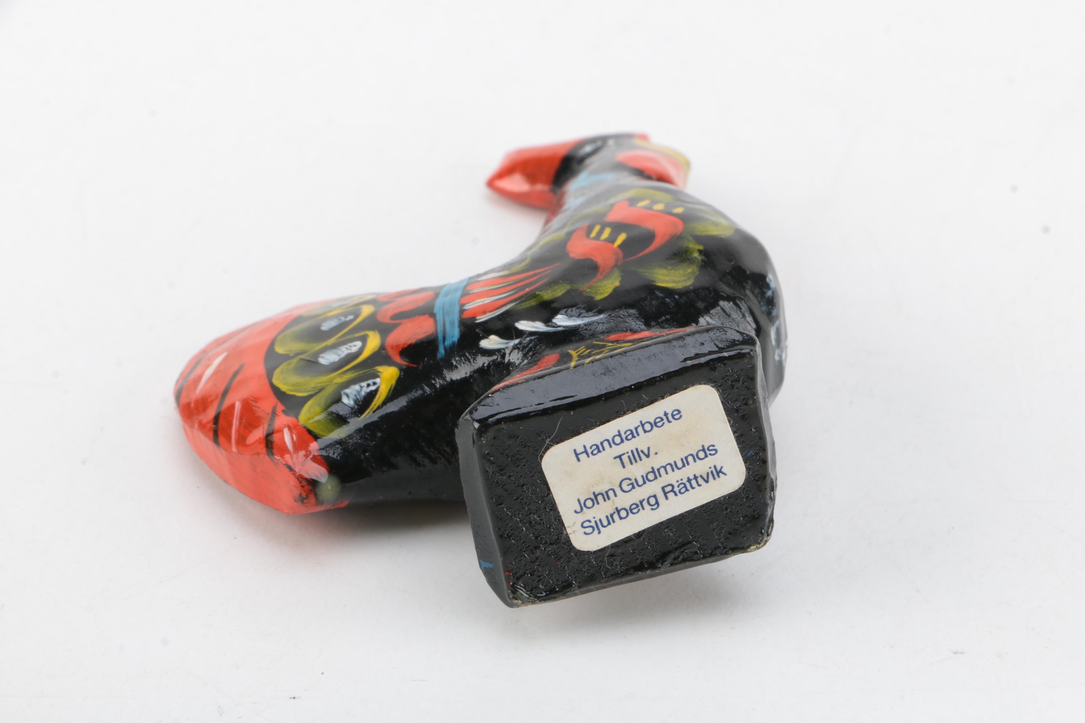 Wood and Ceramic Animal Figurines