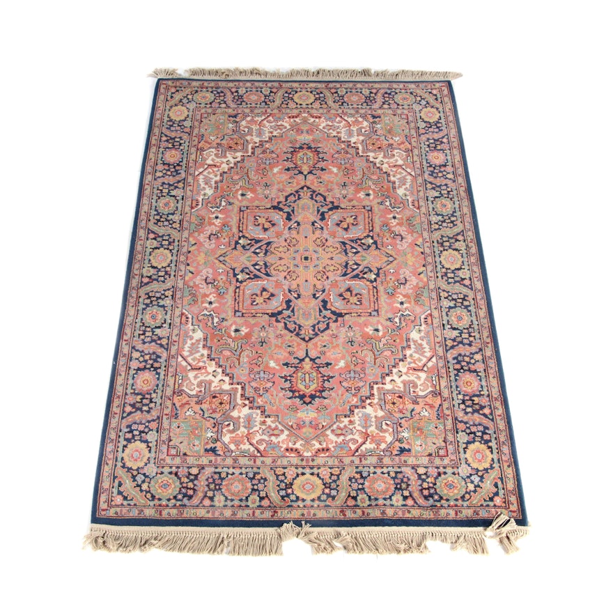 Power-Loomed Karastan "Heriz" Wool Area Rug