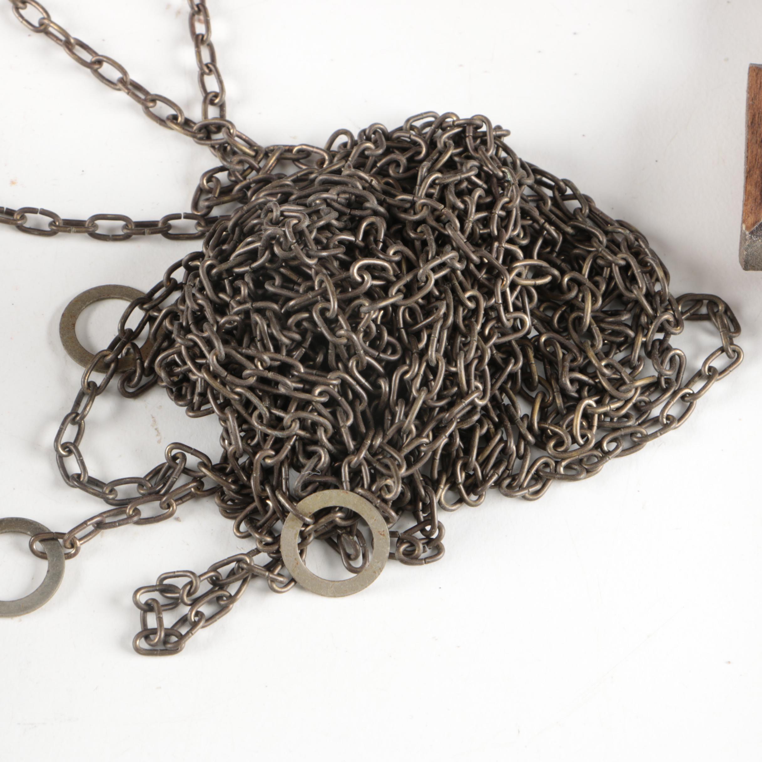 Vintage Black Forest Clock With People and Animals