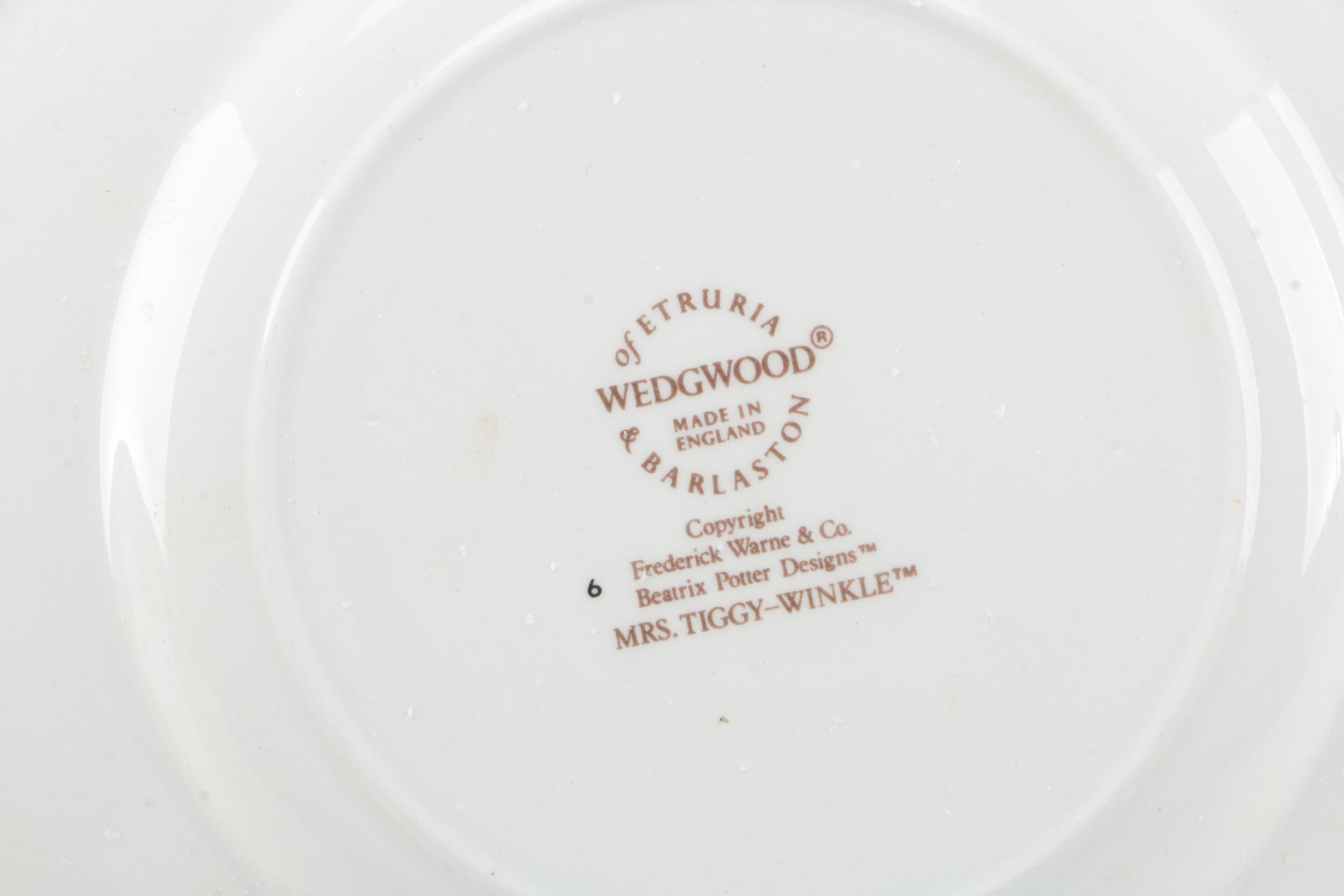 Wedgwood Beatrix Potter Porcelain Tableware