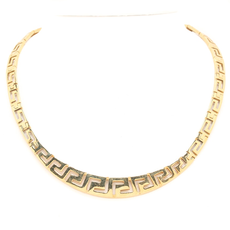 18K Yellow Gold Necklace