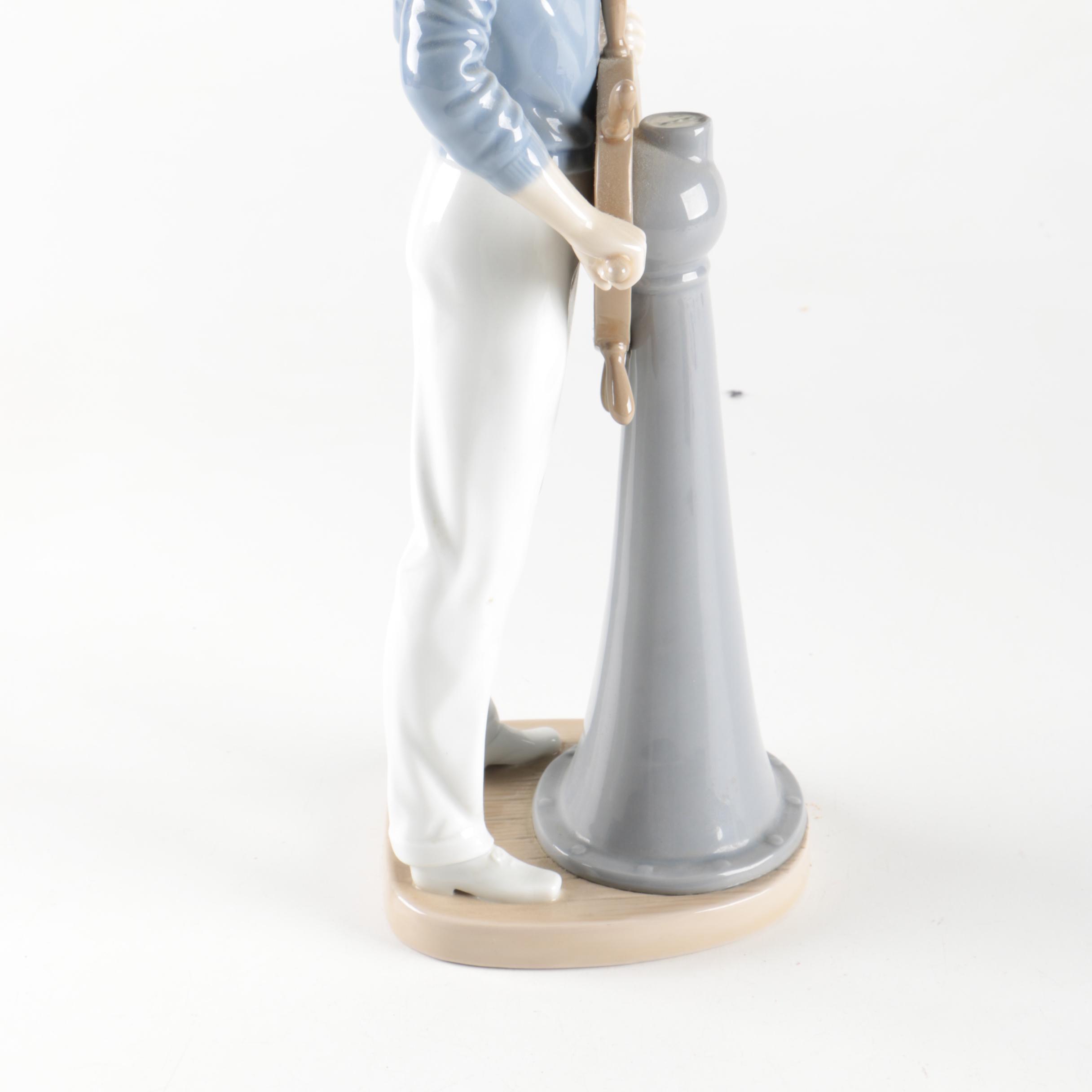 Lladro Yachtsman Figurine