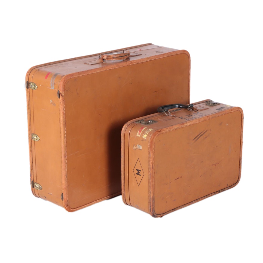 Vintage Amelia Earhart Luggage Set