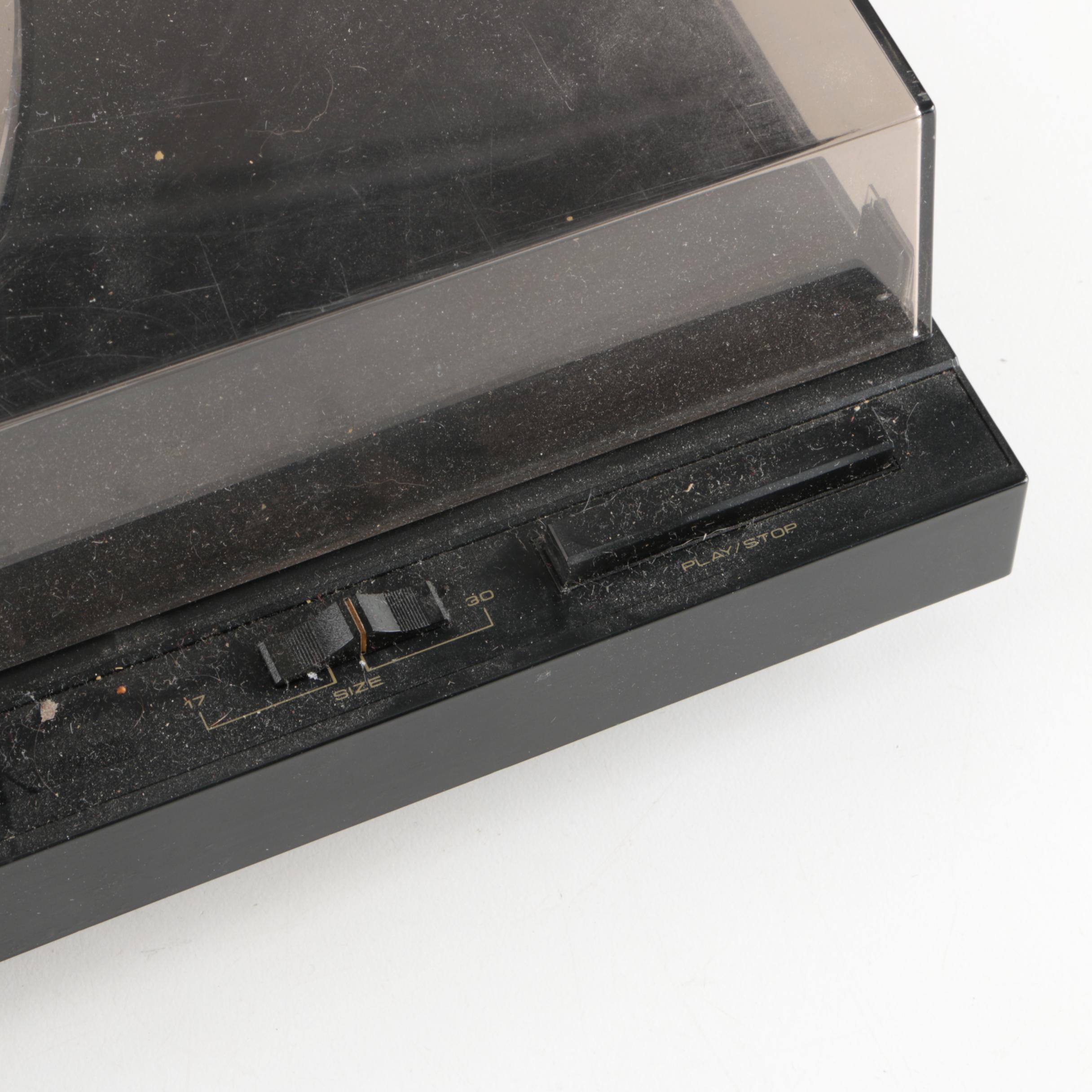 Pioneer CT-W502R Stereo Cassette Deck and PL-335 Stereo Turntable