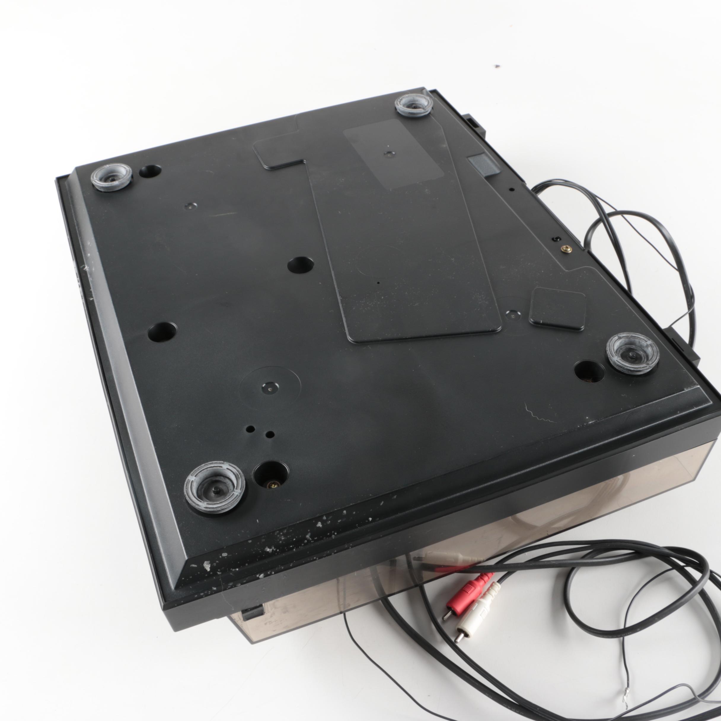 Pioneer CT-W502R Stereo Cassette Deck and PL-335 Stereo Turntable