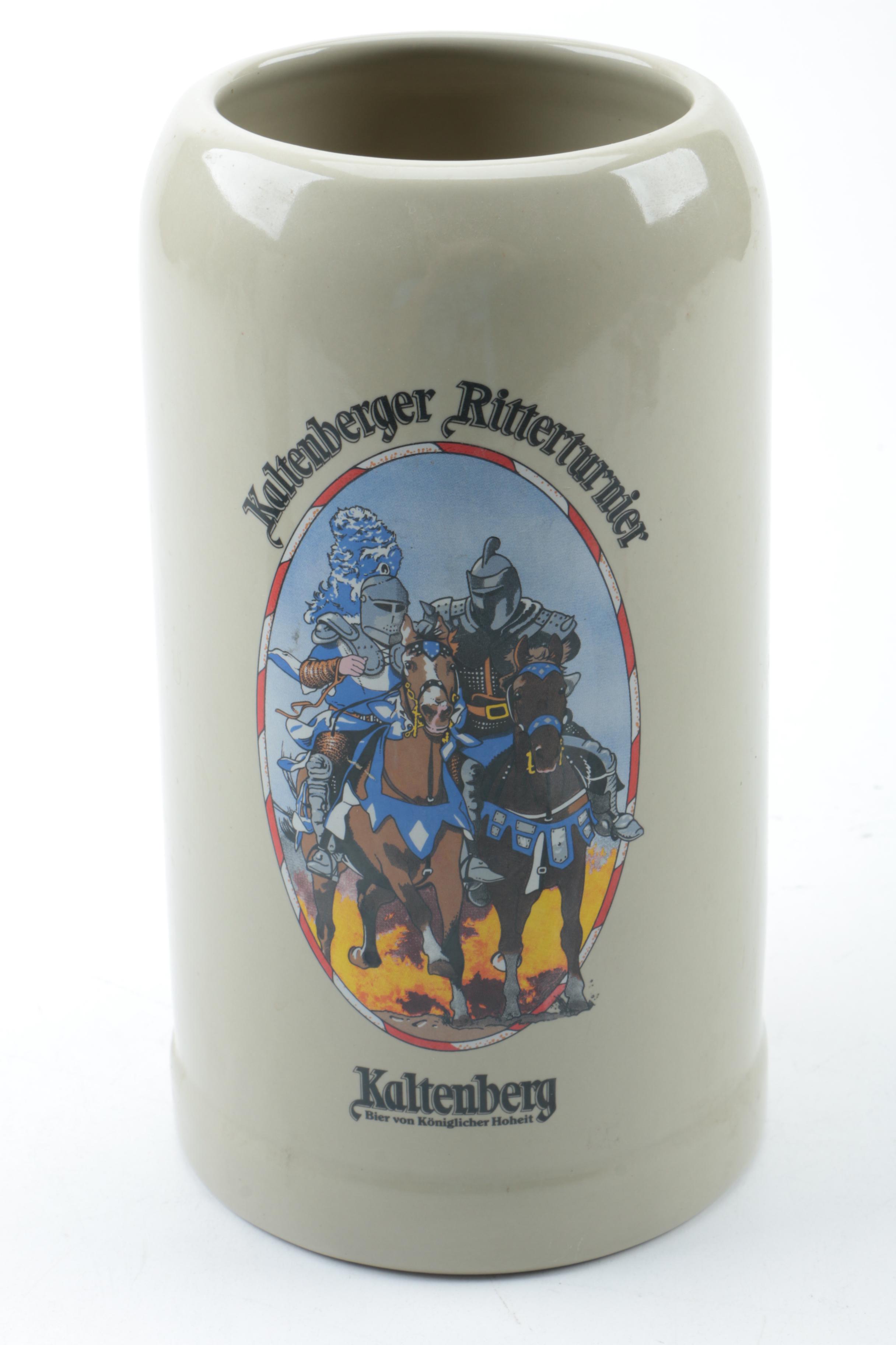 German Stoneware Beer Steins