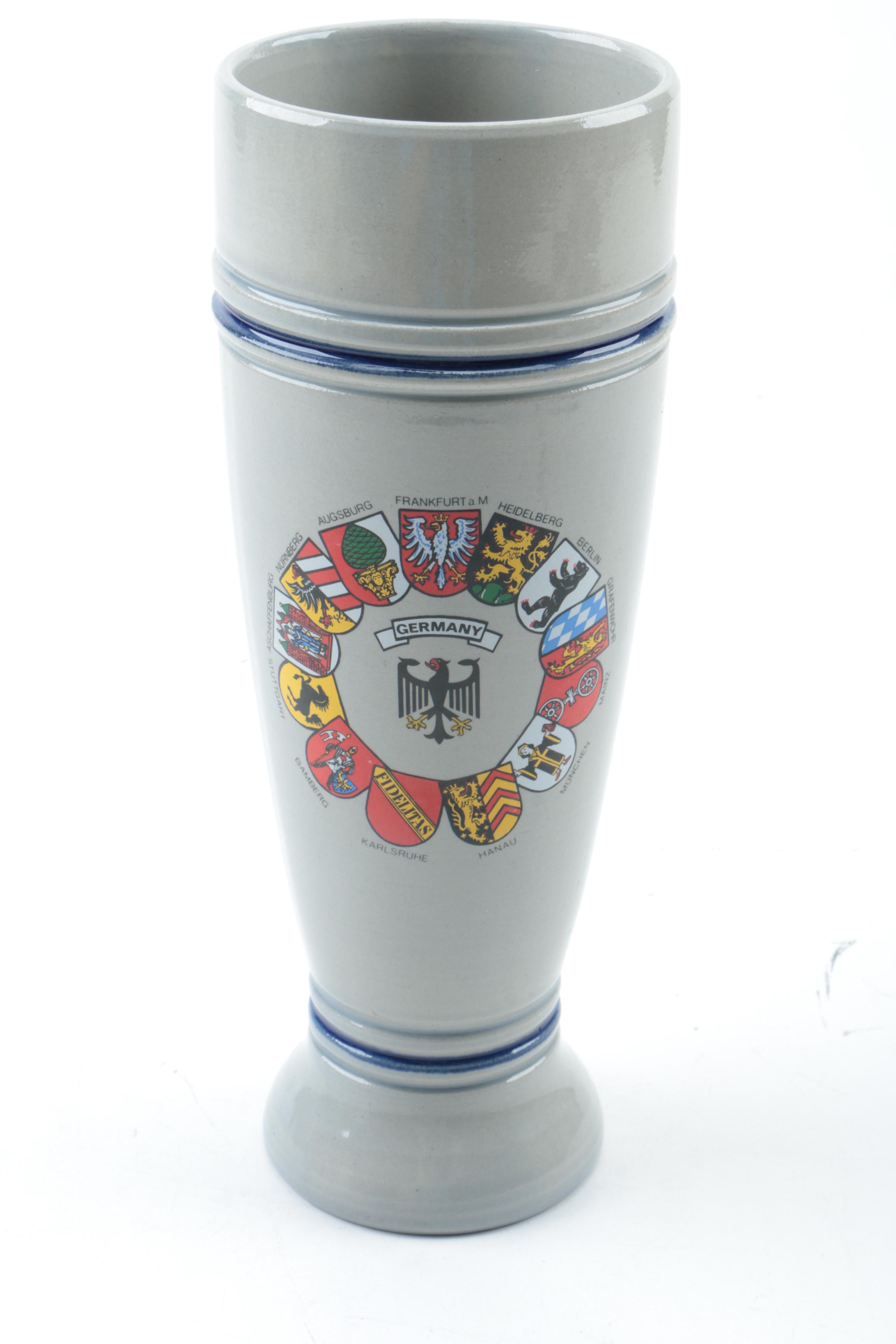 German Stoneware Beer Steins
