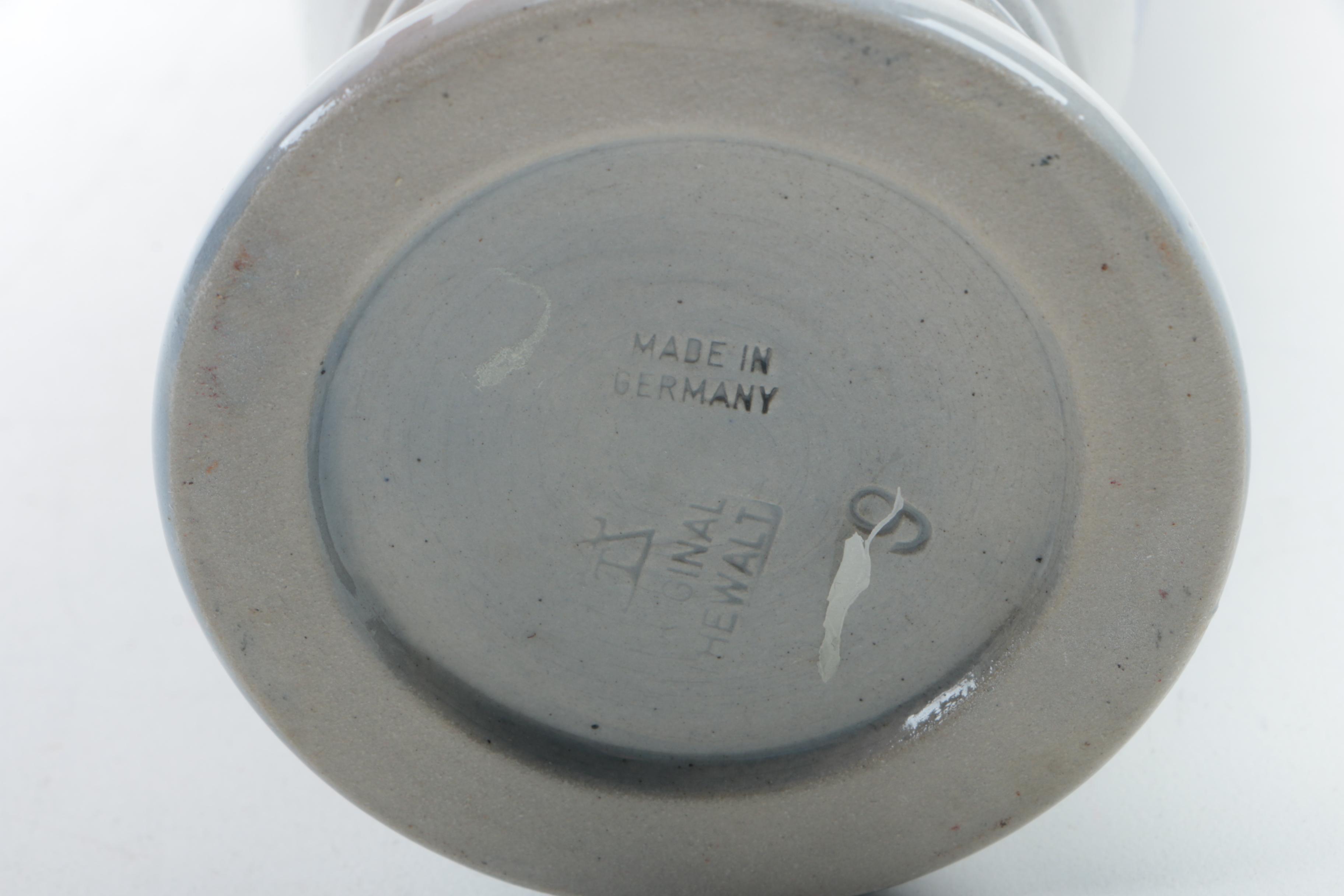 German Stoneware Beer Steins