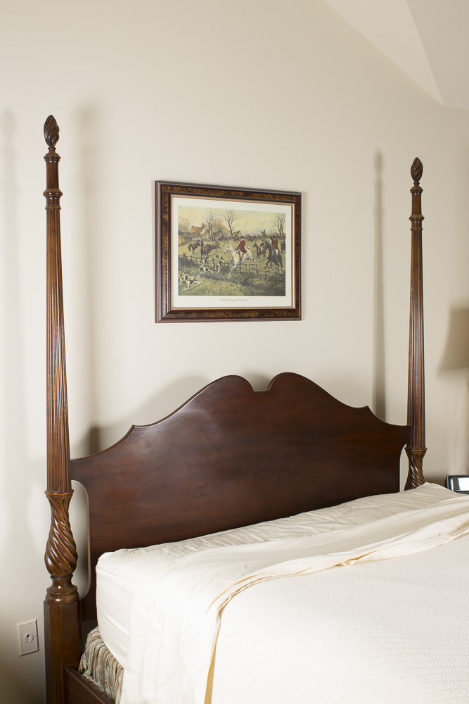 Henredon Queen-Sized Wooden Bed Frame