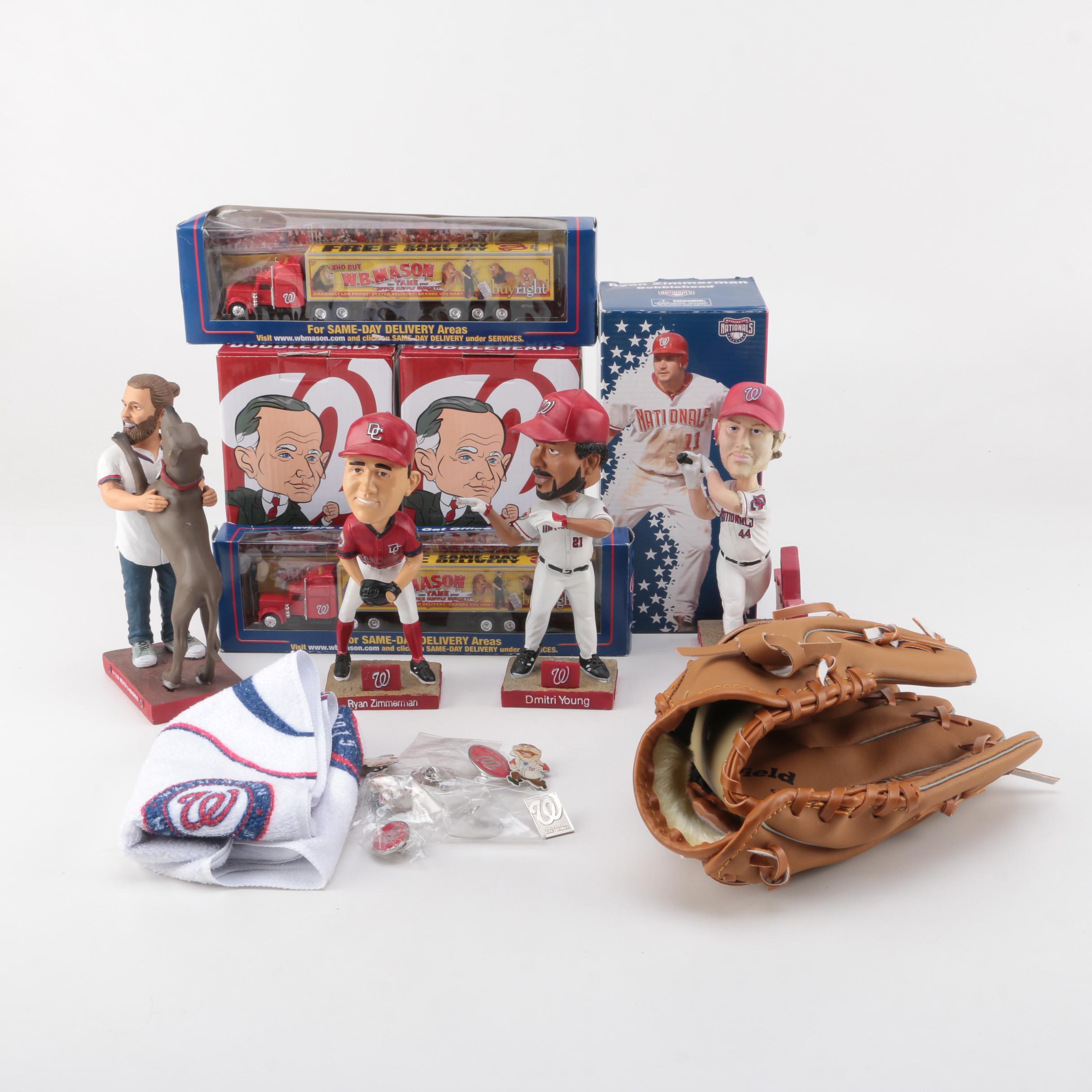 Assorted Washington Nationals Memorabilia