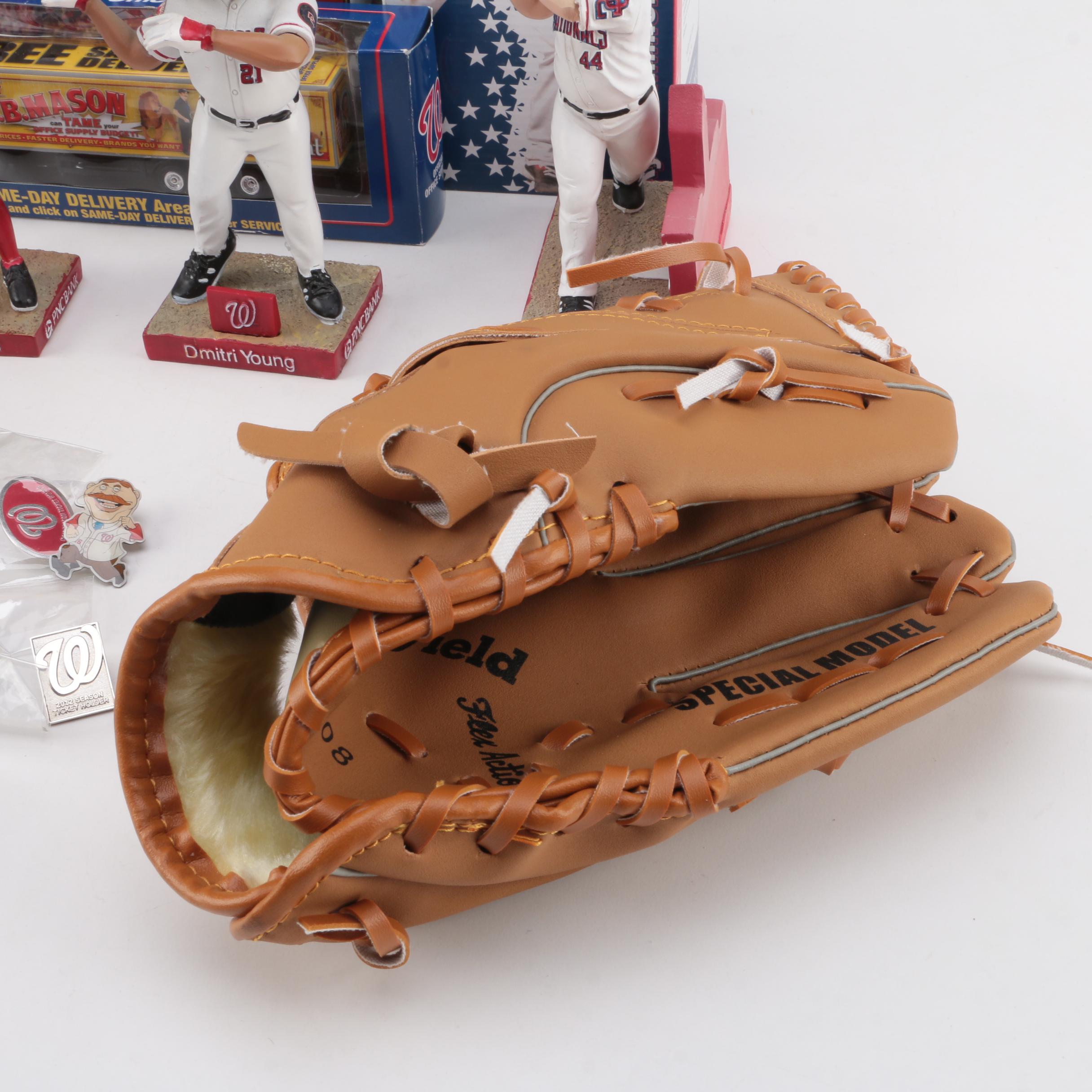 Assorted Washington Nationals Memorabilia
