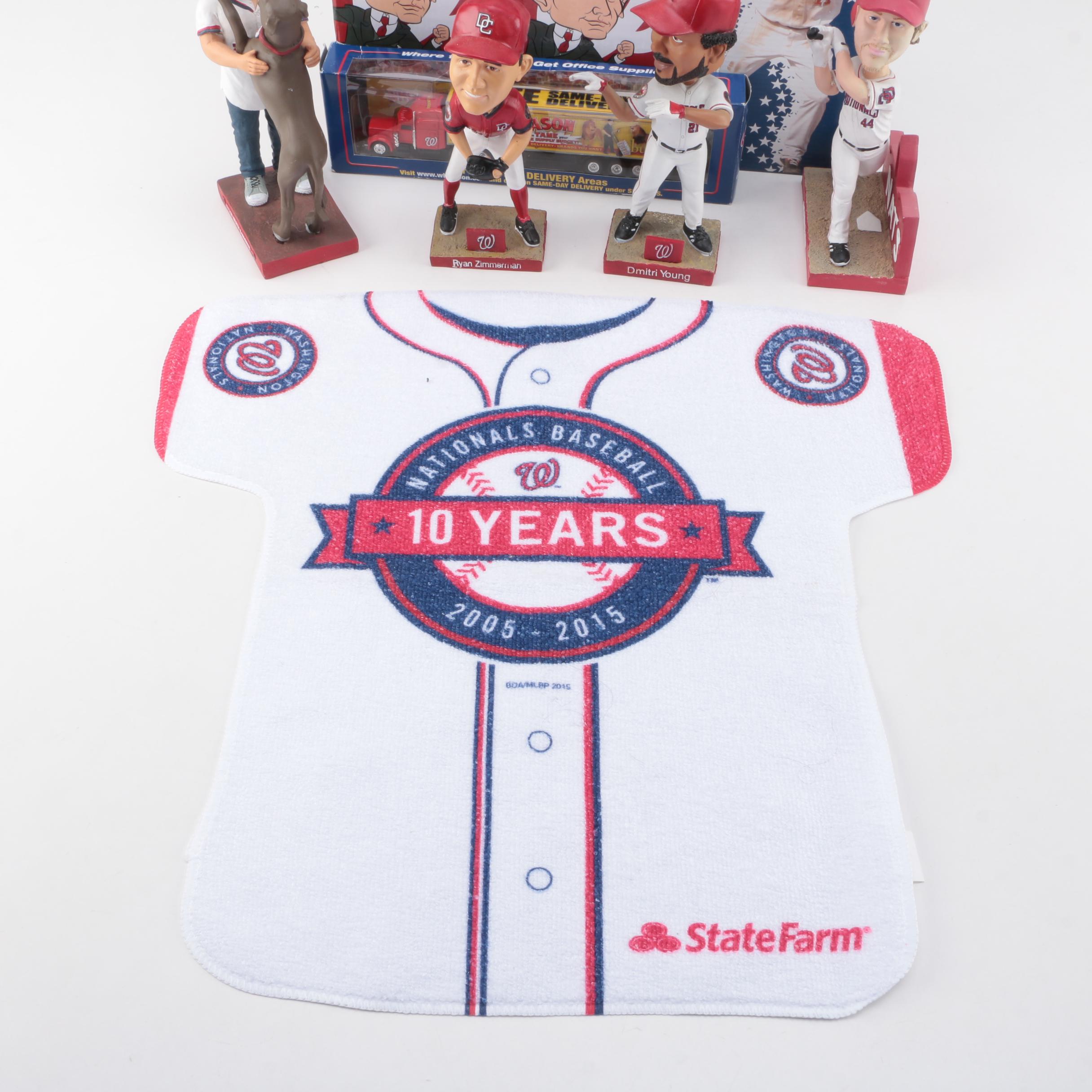 Assorted Washington Nationals Memorabilia