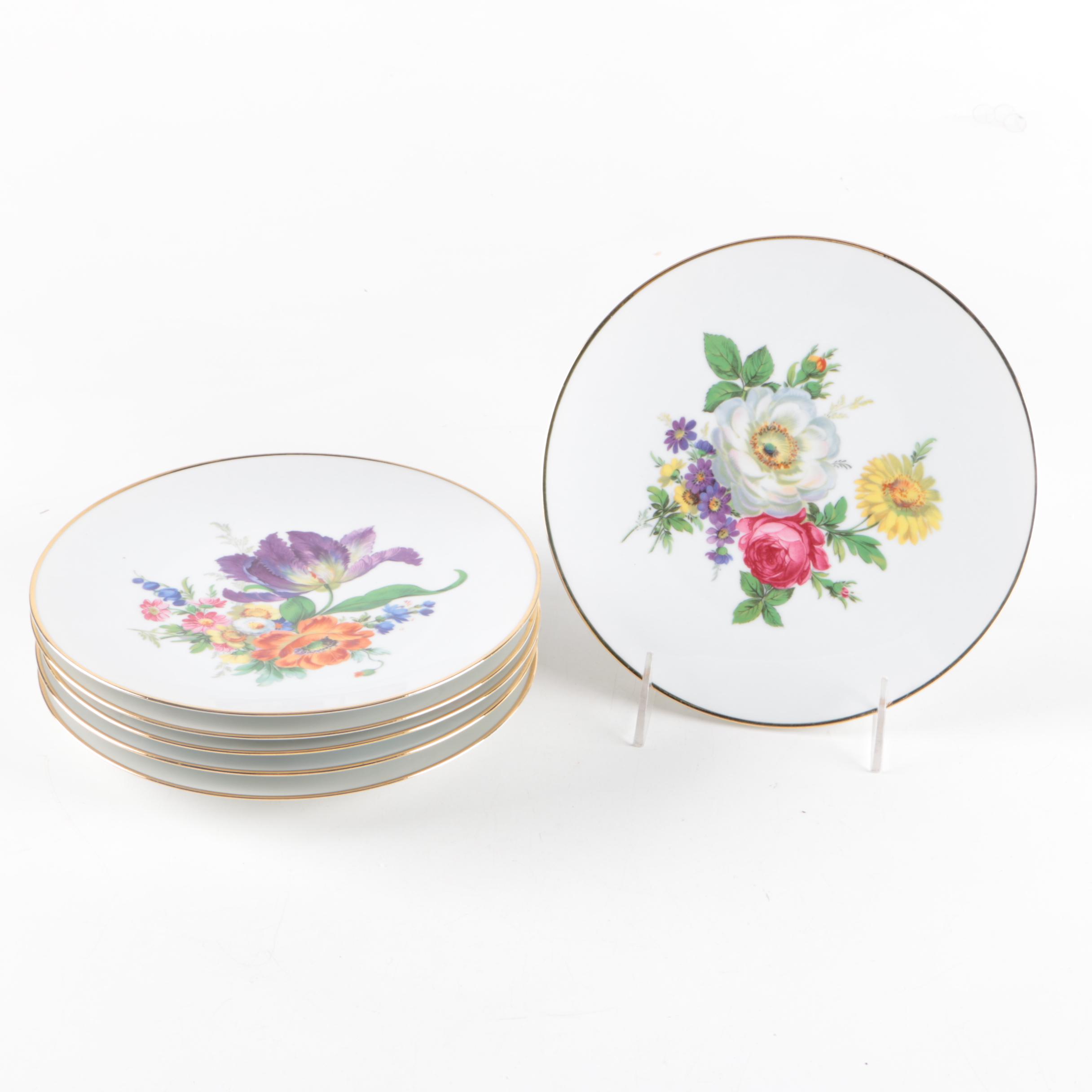 Vintage Bareuther Waldsassen Porcelain Plates