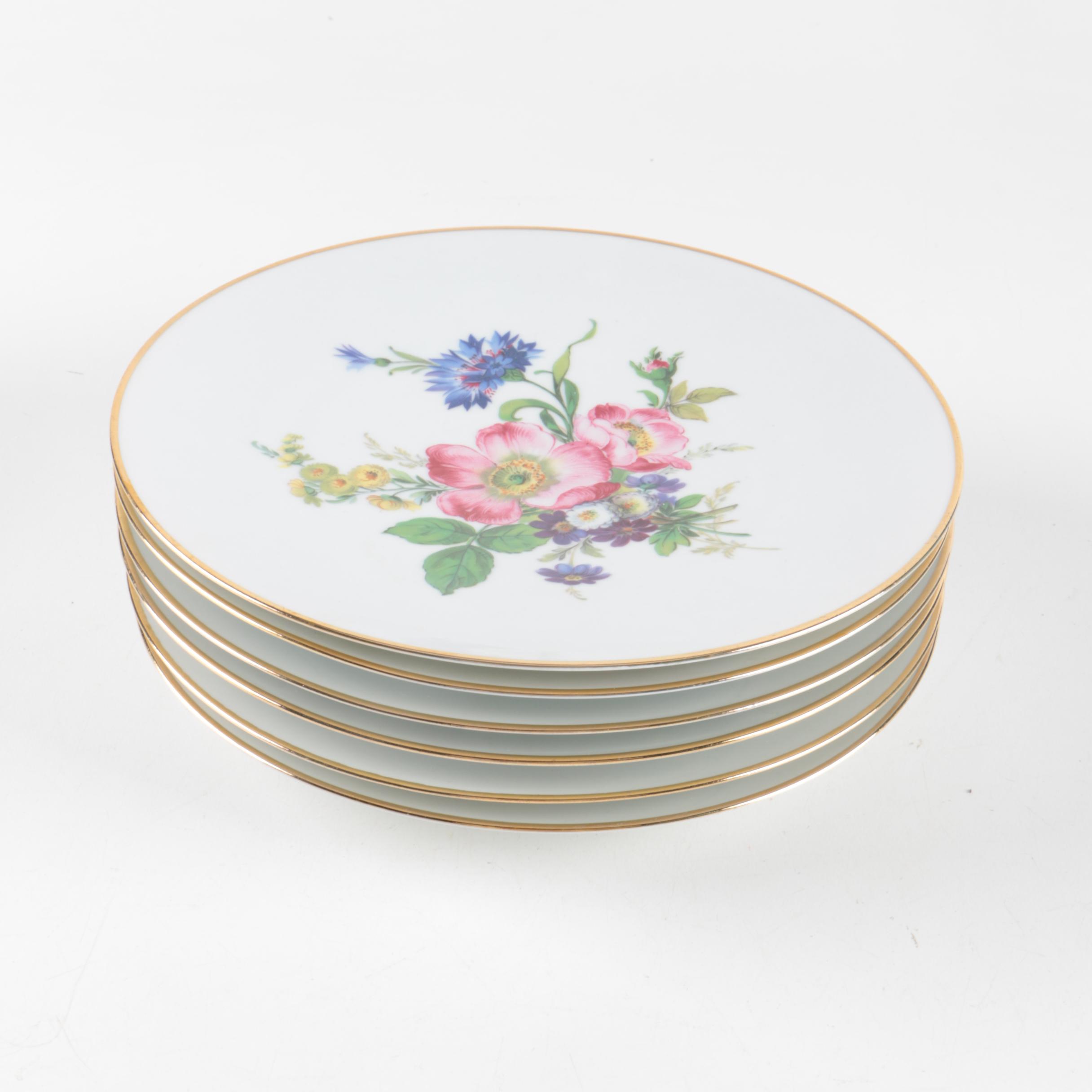 Vintage Bareuther Waldsassen Porcelain Plates