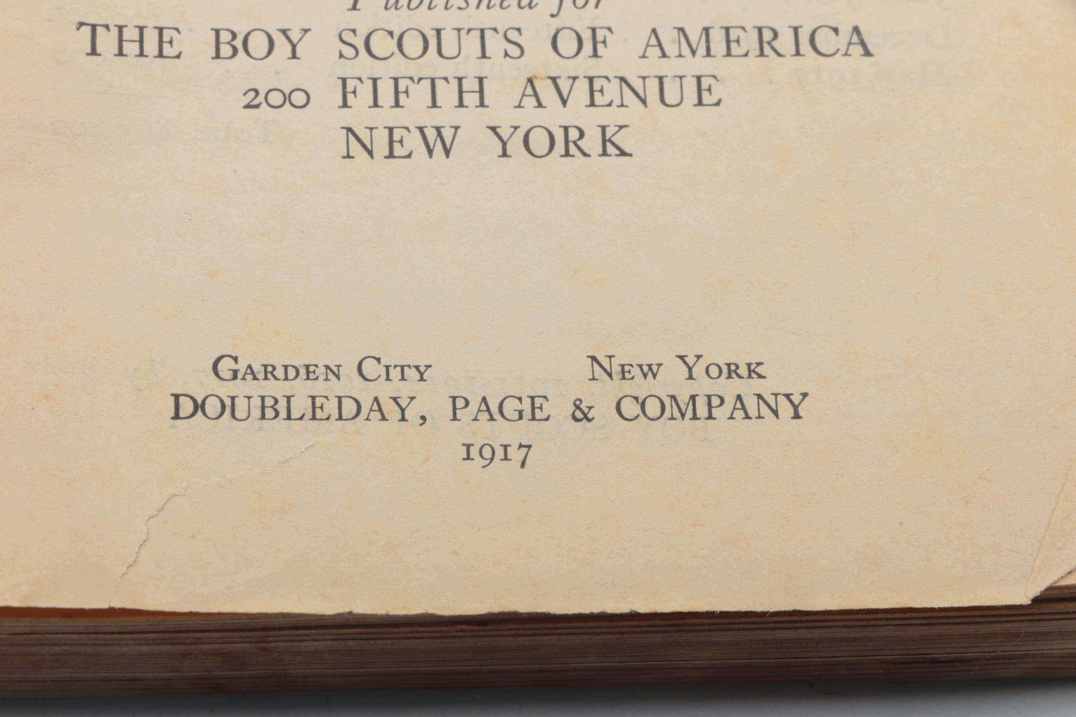 1917 Boy Scout Handbook, 1963 Boy's Life Magazine, Scout Pins and More