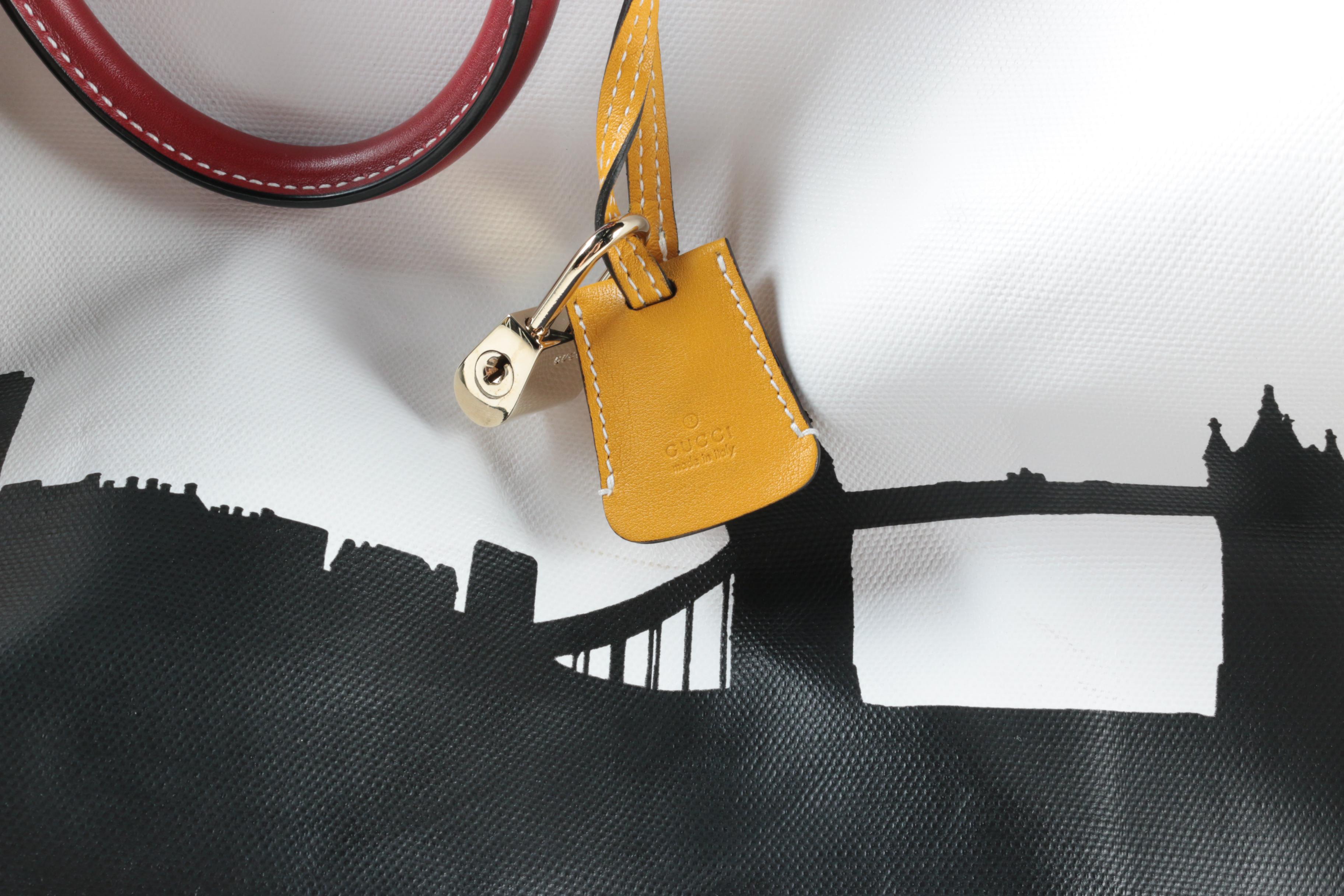 Gucci 2012 Limited Edition City Collection Coated Canvas Carry-On Duffel