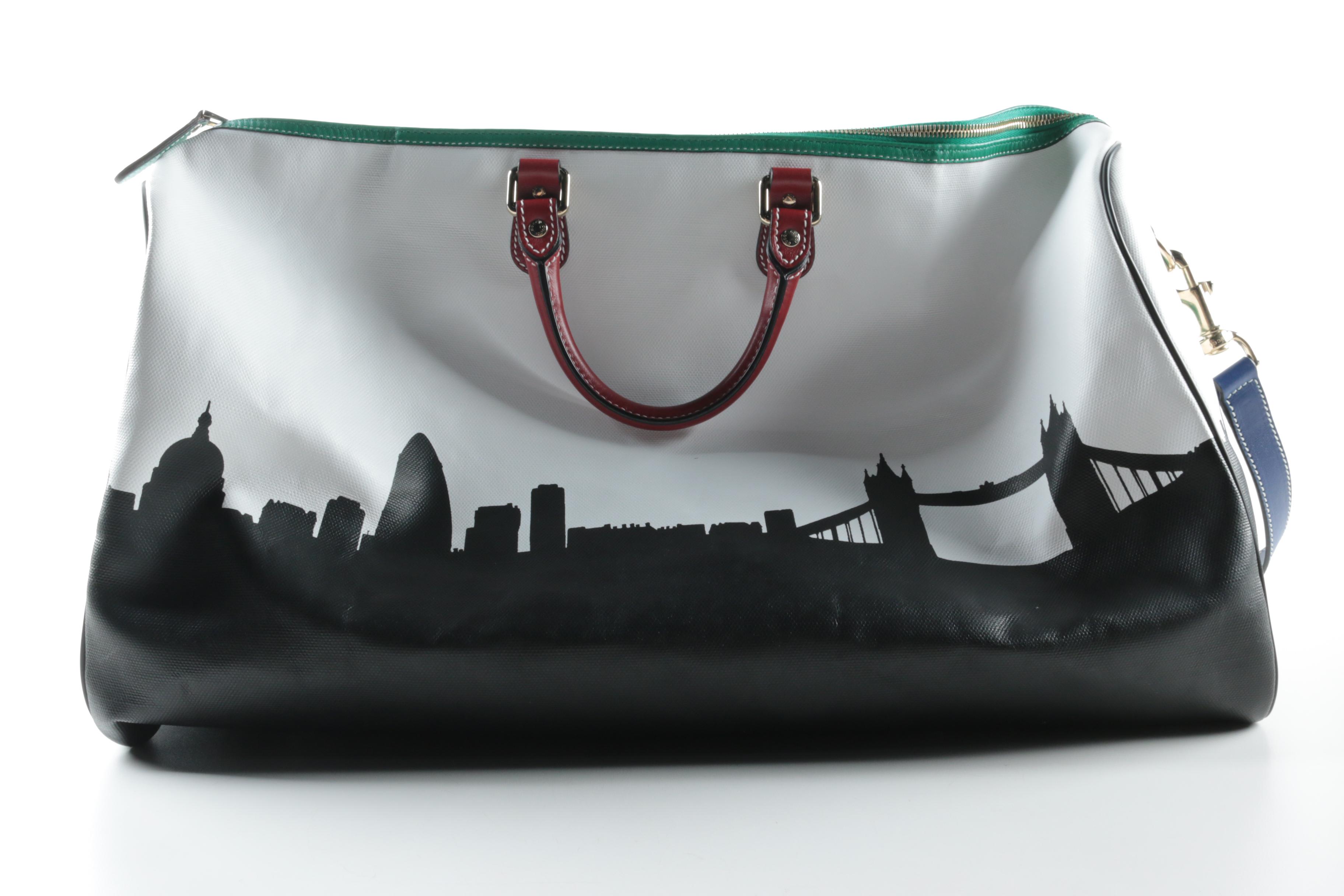 Gucci 2012 Limited Edition City Collection Coated Canvas Carry-On Duffel
