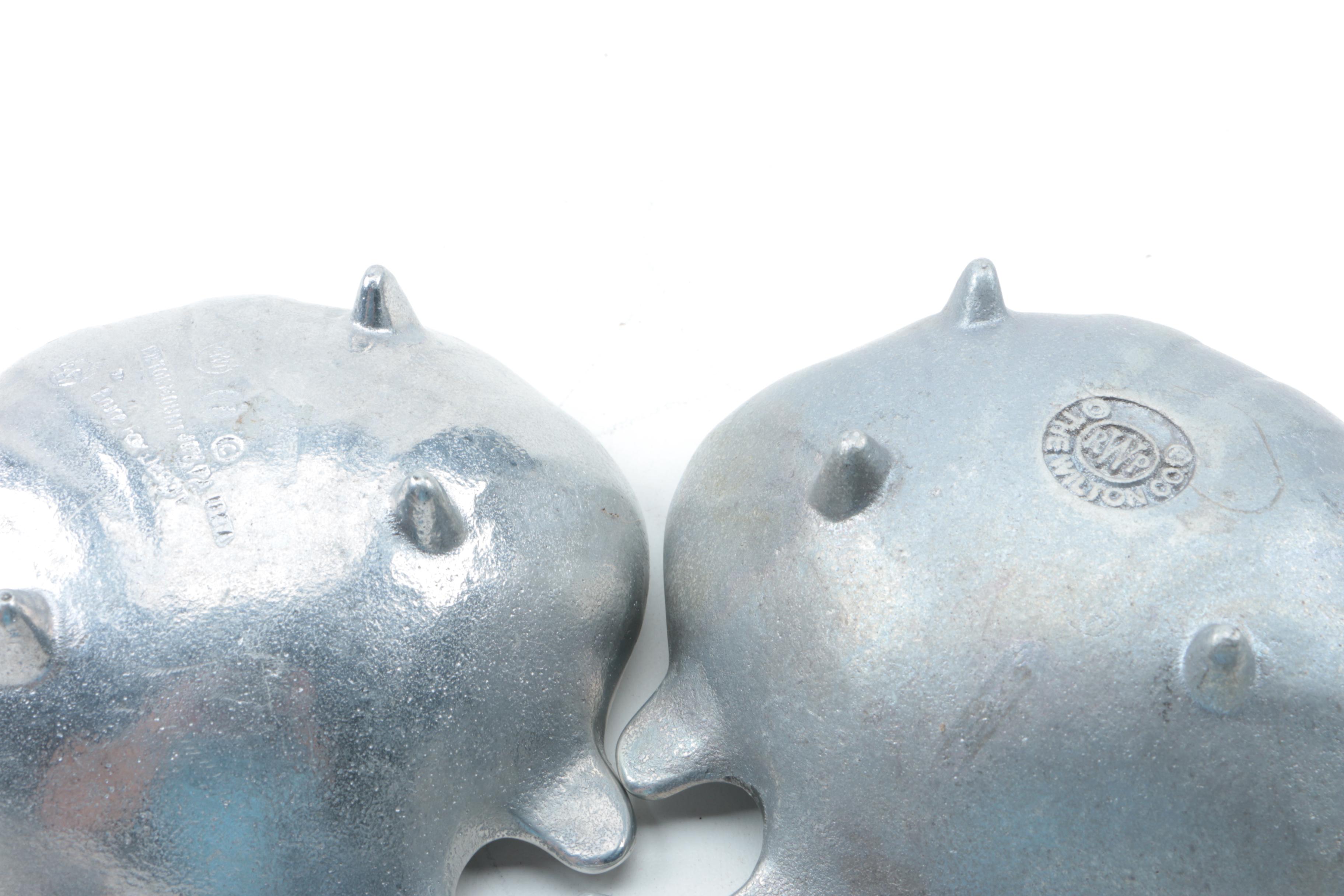 Wilton Armetale and Assorted Metal Shell Dishes