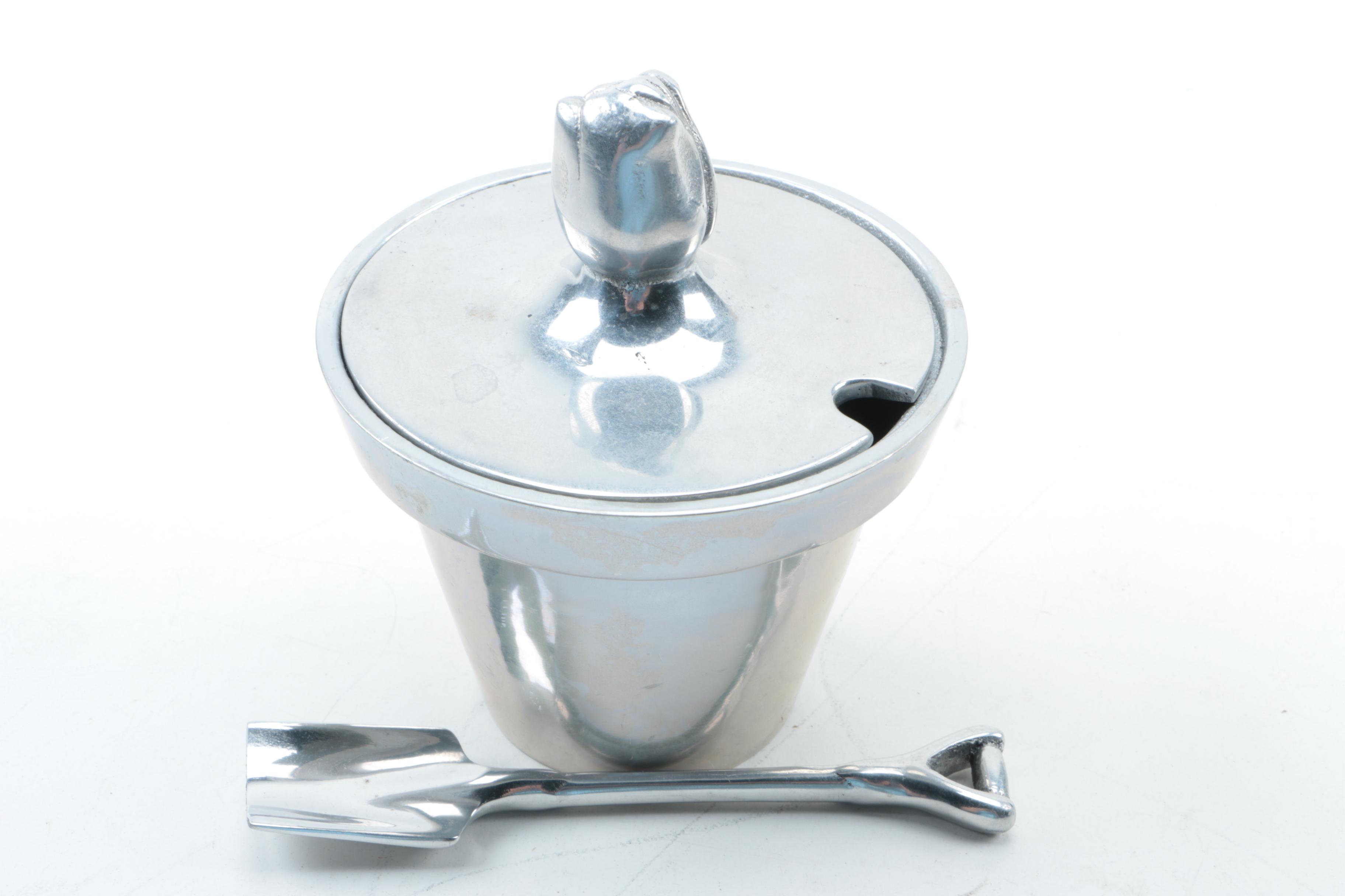 Wilton Armetale and Assorted Metal Shell Dishes