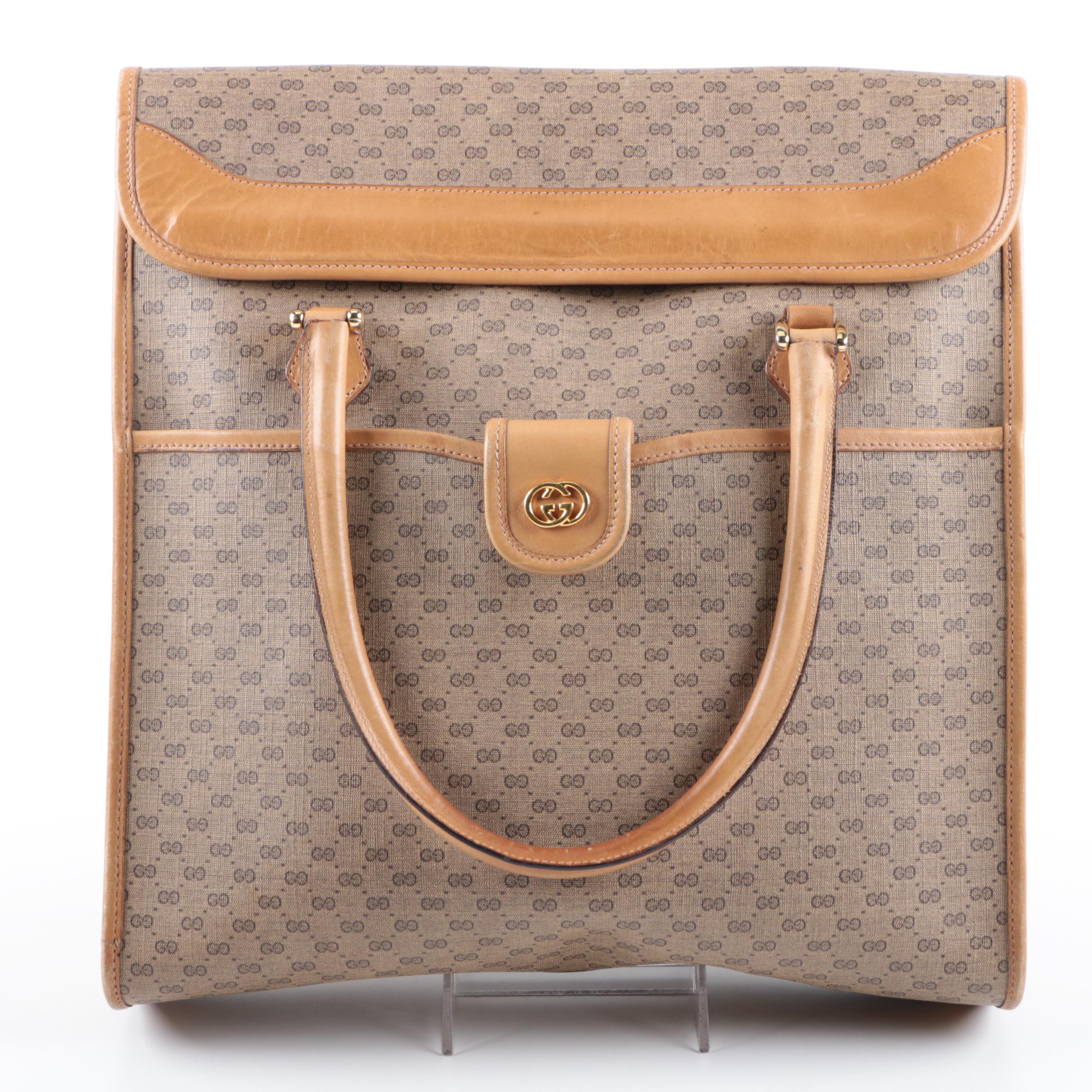 Vintage Gucci Supreme GG Canvas Top Handle Bag