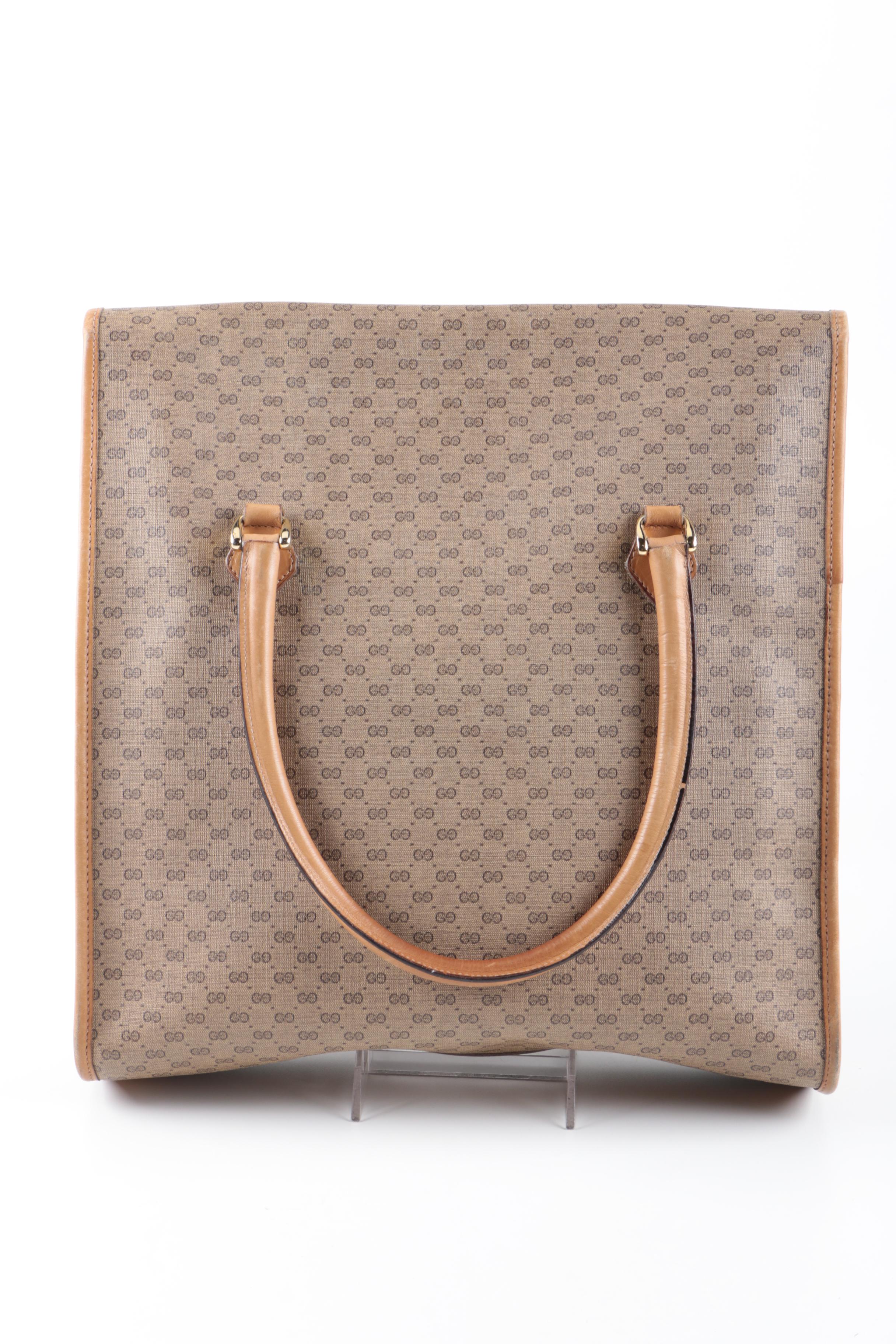 Vintage Gucci Supreme GG Canvas Top Handle Bag