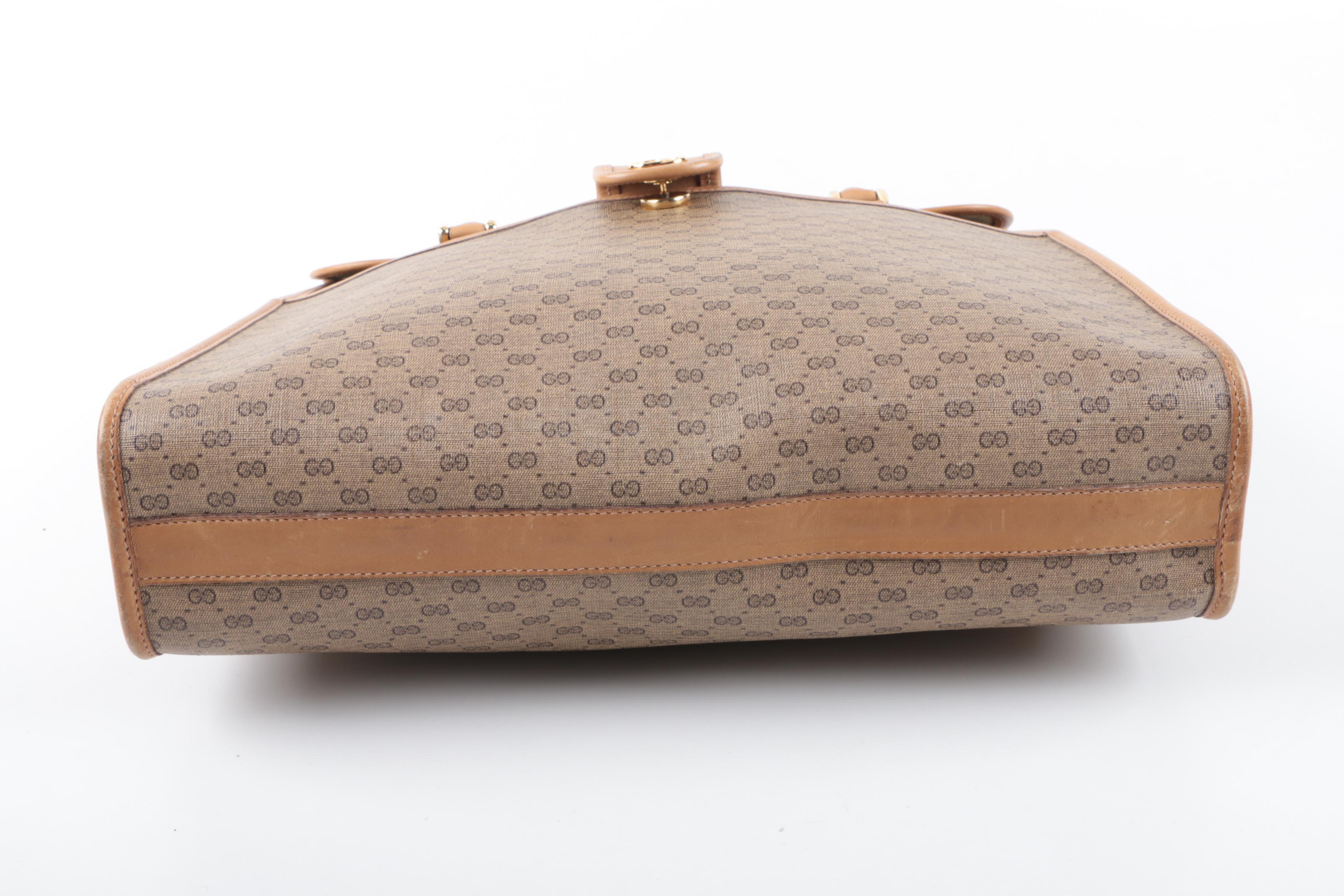 Vintage Gucci Supreme GG Canvas Top Handle Bag