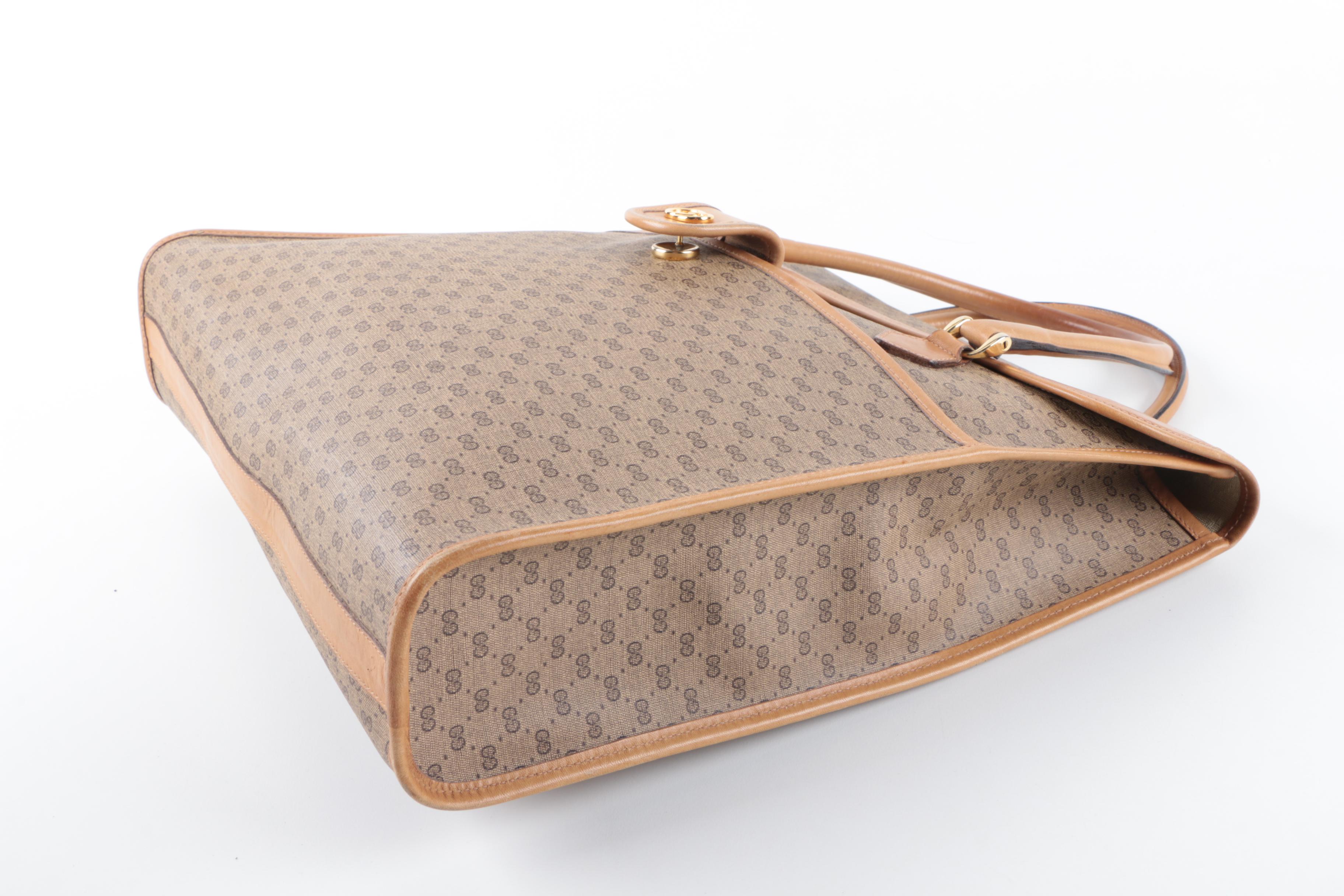 Vintage Gucci Supreme GG Canvas Top Handle Bag