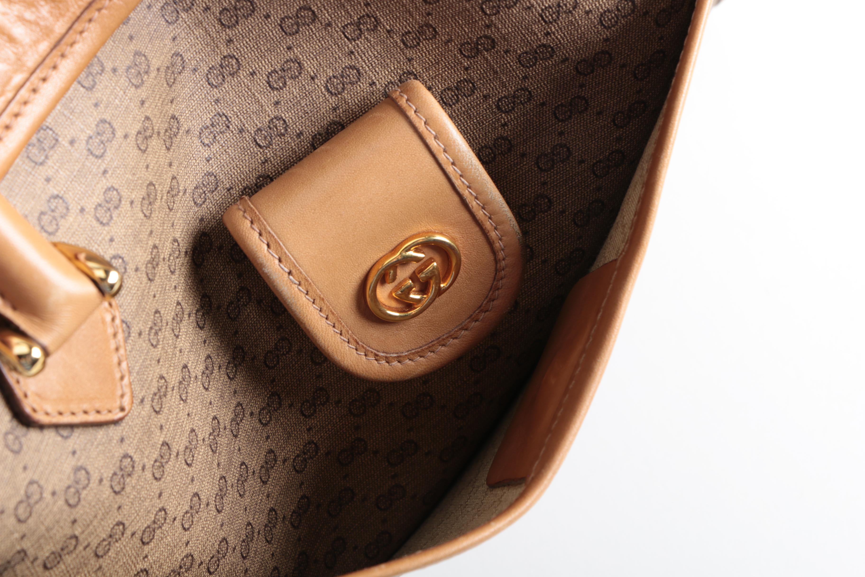 Vintage Gucci Supreme GG Canvas Top Handle Bag