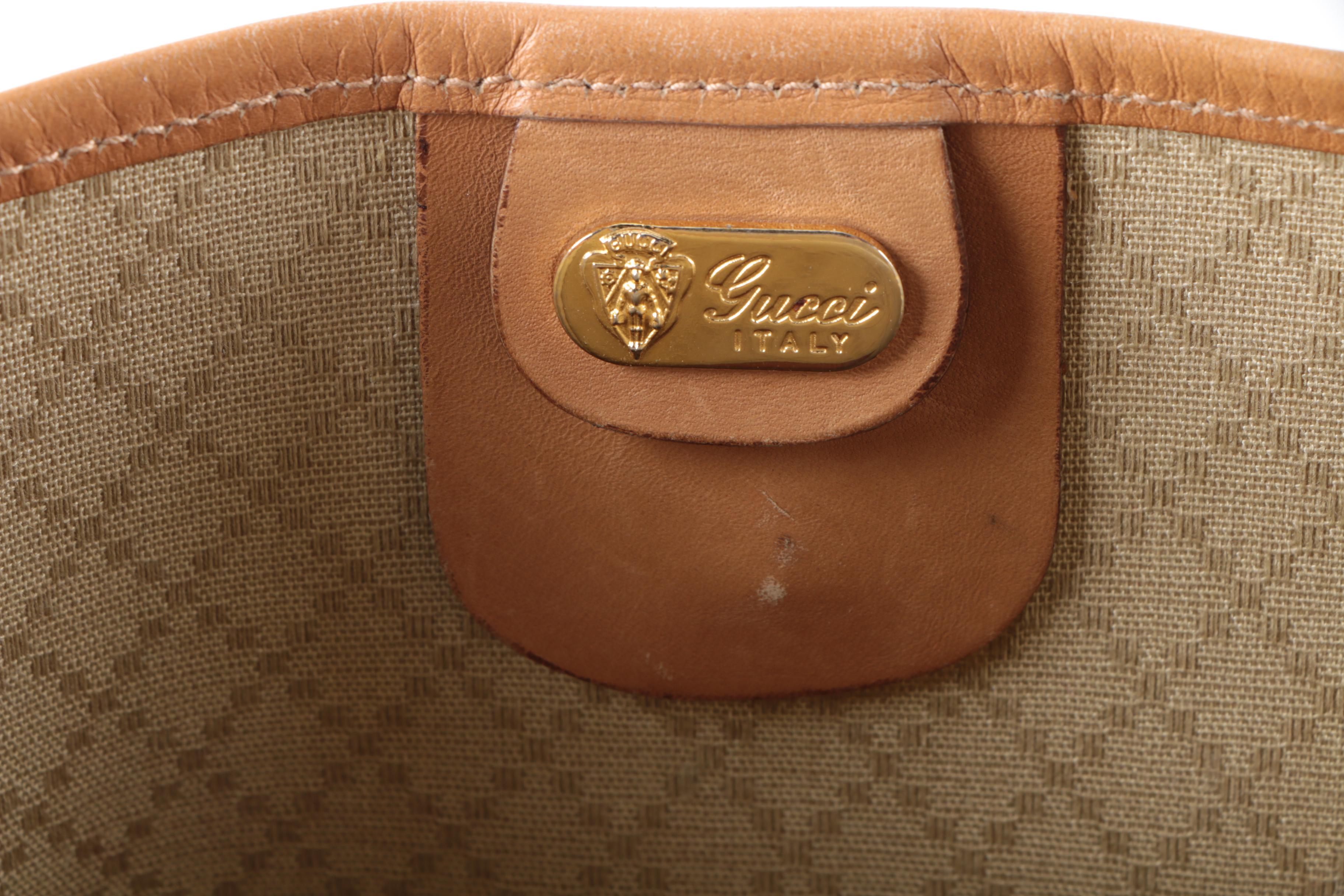 Vintage Gucci Supreme GG Canvas Top Handle Bag