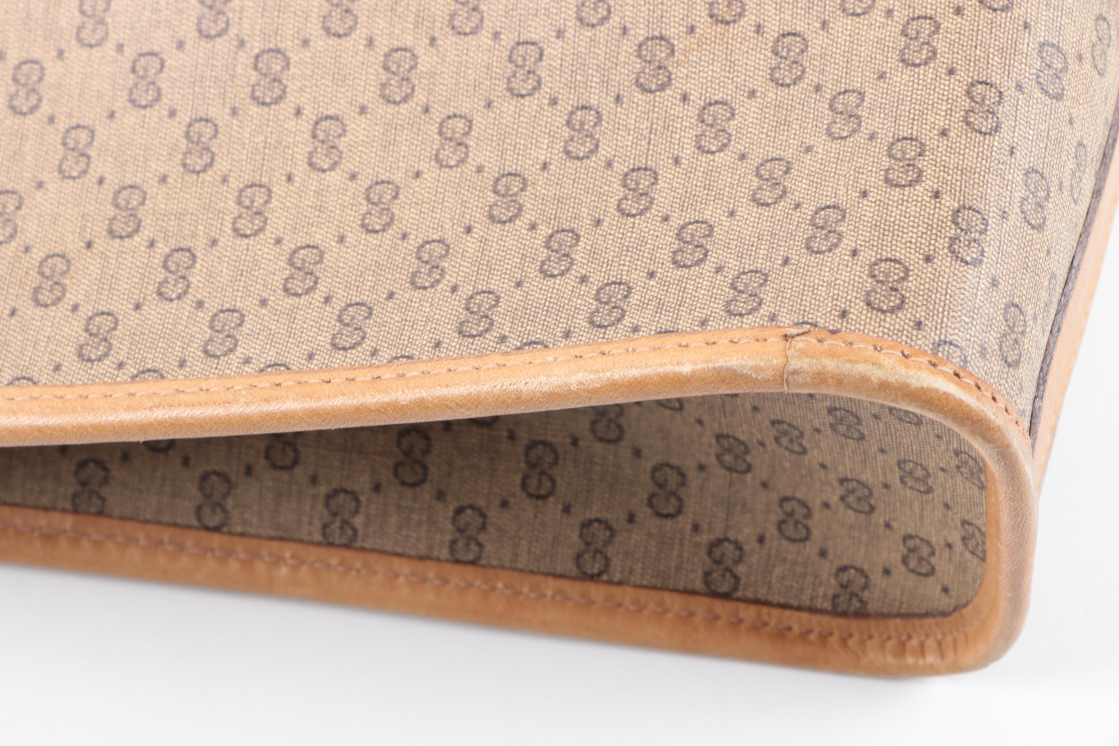 Vintage Gucci Supreme GG Canvas Top Handle Bag